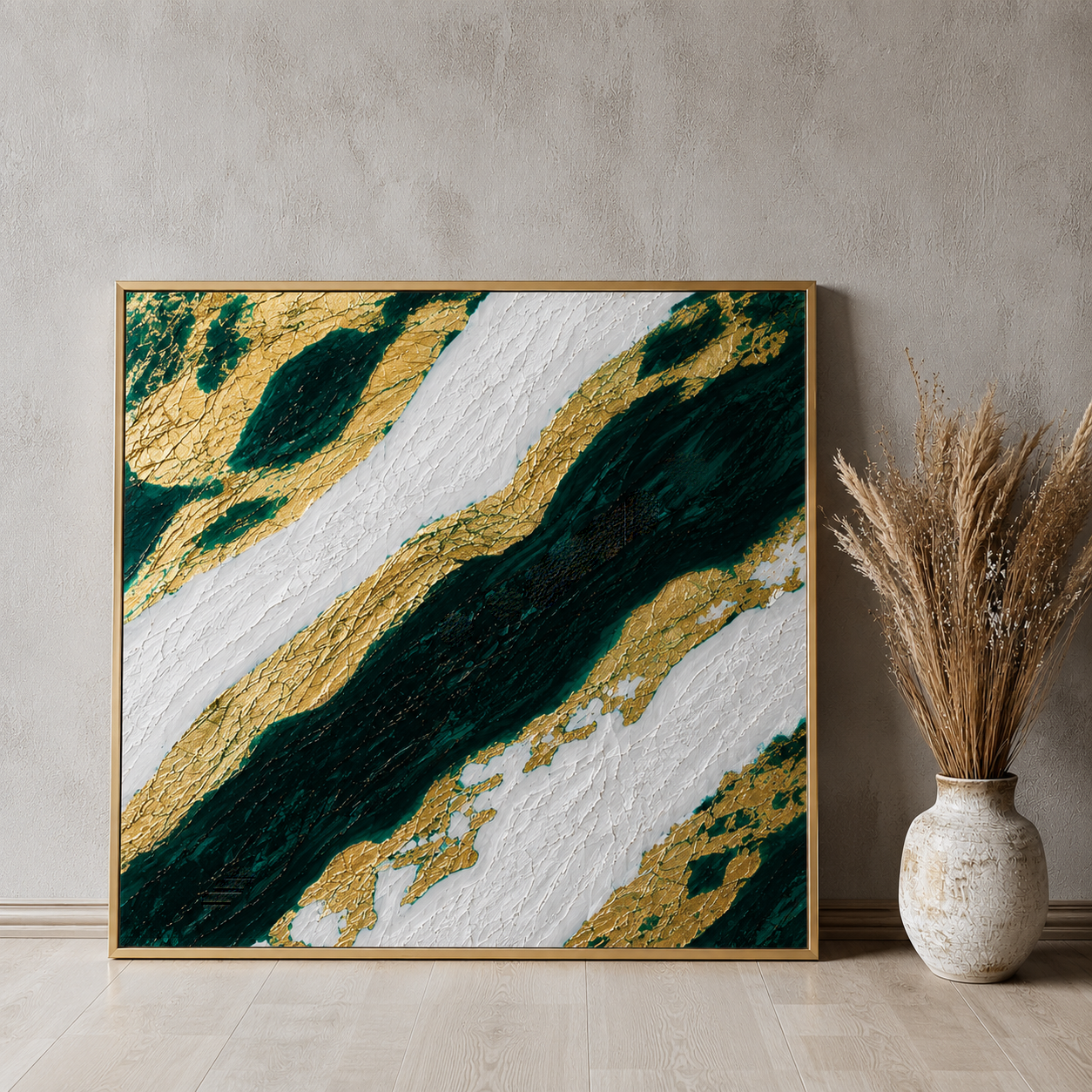 Canvas Print: "The Green Emerald"