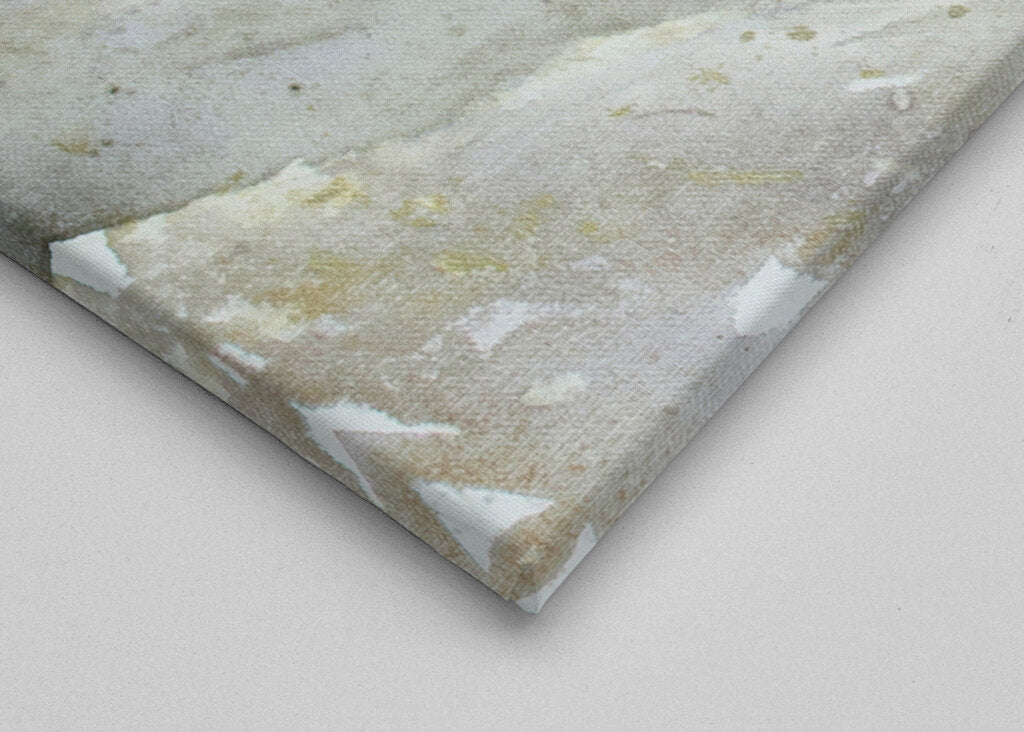 Canvas Print: "Marble wave gray"
