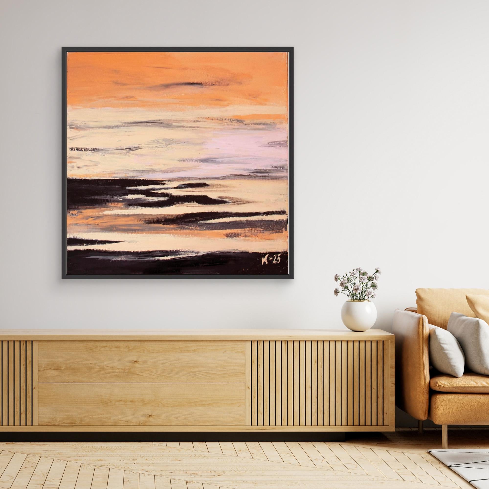 Canvas Print: Coral Beach piece 2