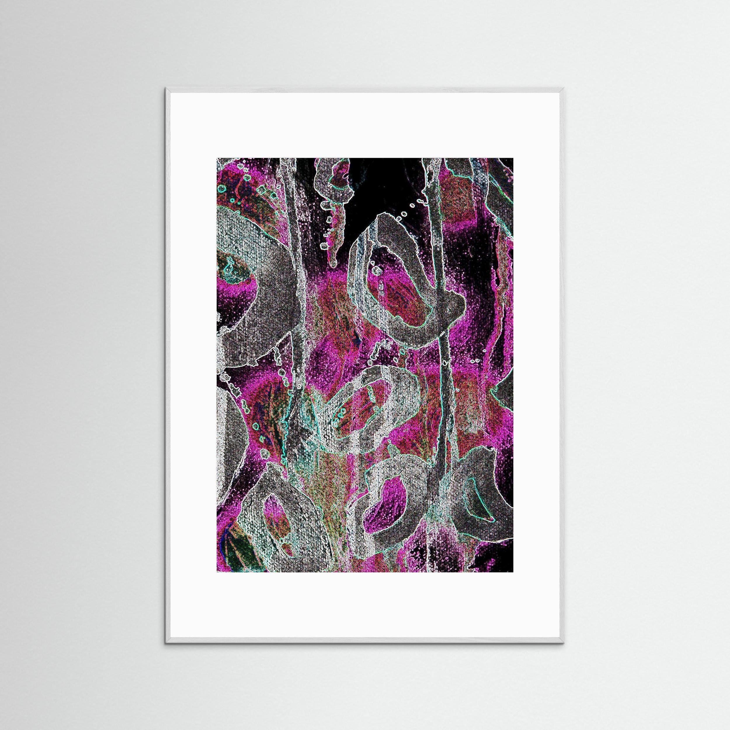 Fine Art Paper Print: "Leopard Glow"