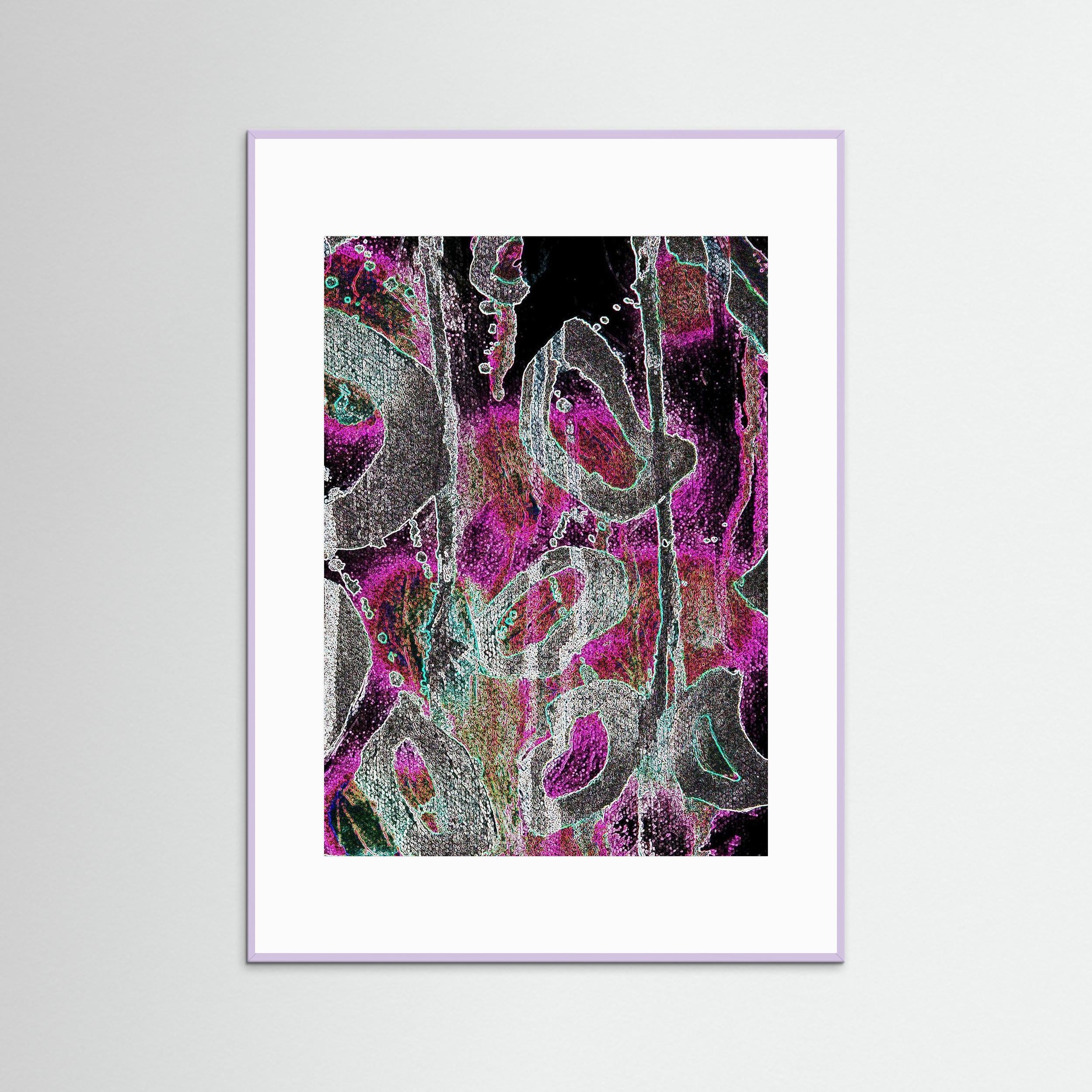 Fine Art Paper Print: "Leopard Glow"