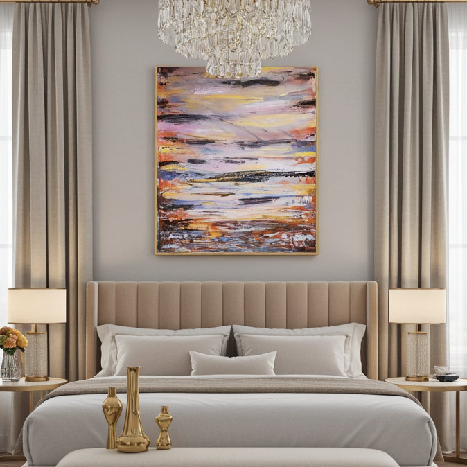 Canvas Print Abstract – Grinda | Swedish Wall Art
