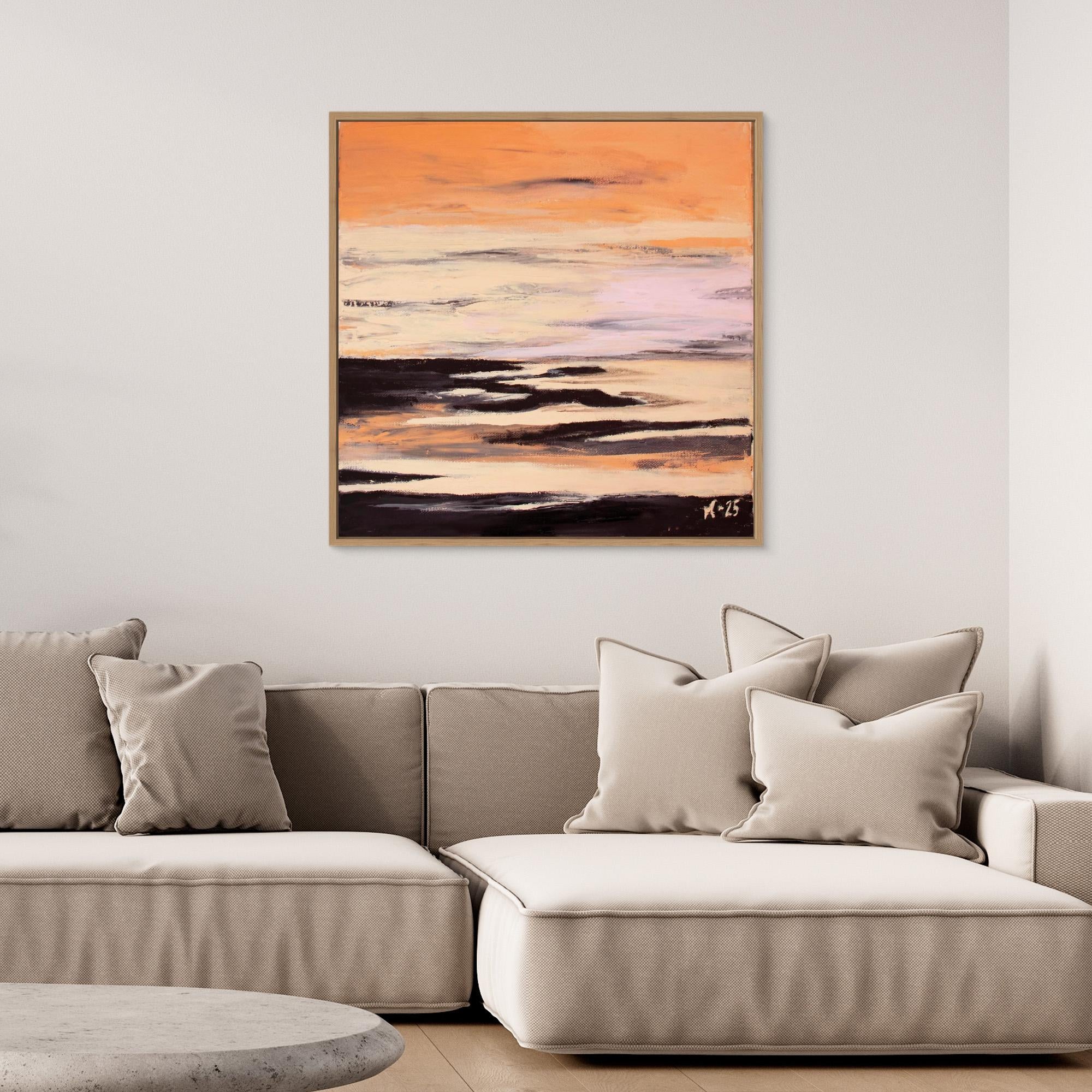 Canvas Print: Coral Beach piece 2