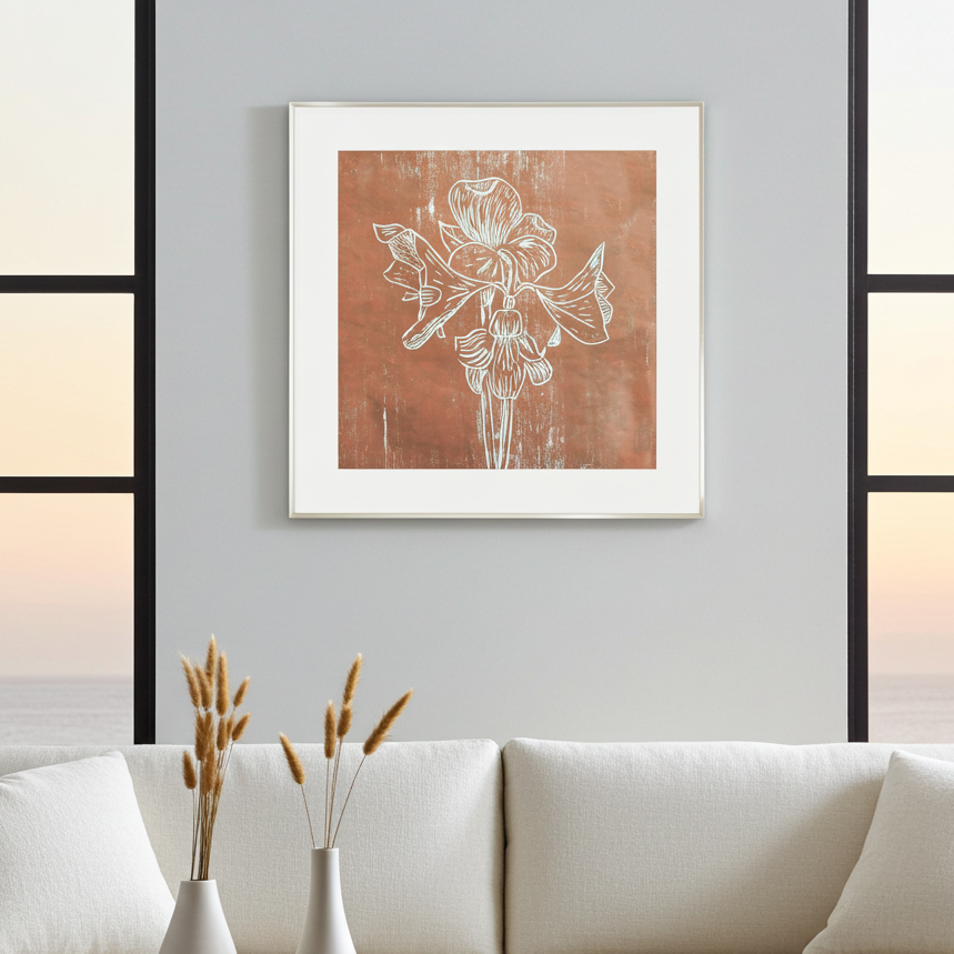 Fine Art Papaer Print: "Brown Amaryllis"