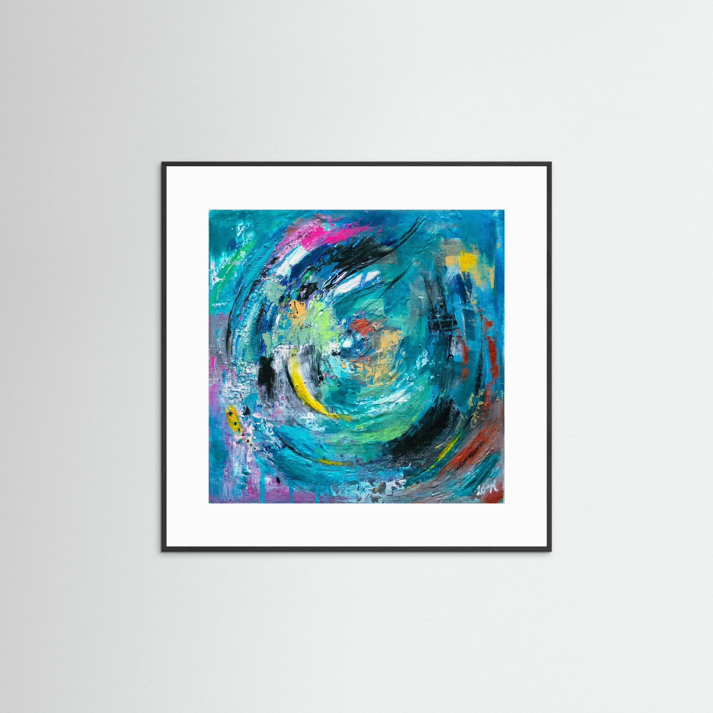Fine Art Paper Print: "Circle of life"