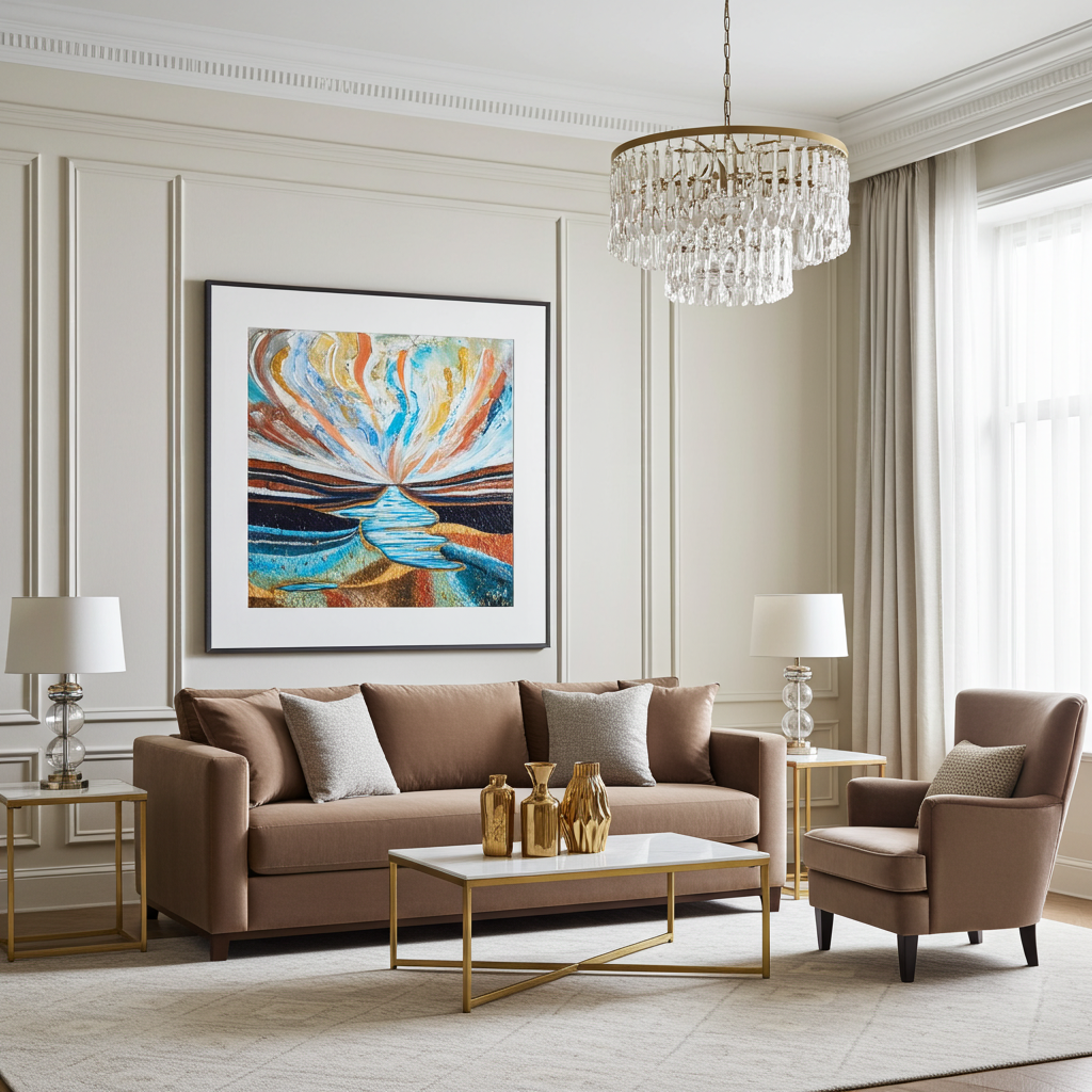 Fine Art Paper Print: "Magic ocean"