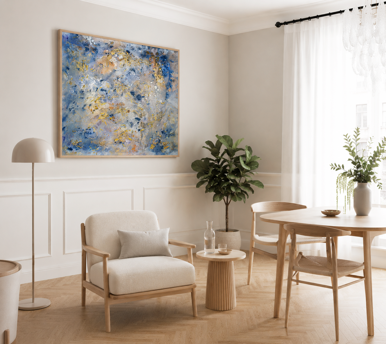 Fine Art Print "The Ocean Our Universe" – Abstract Seascape Wall Art
