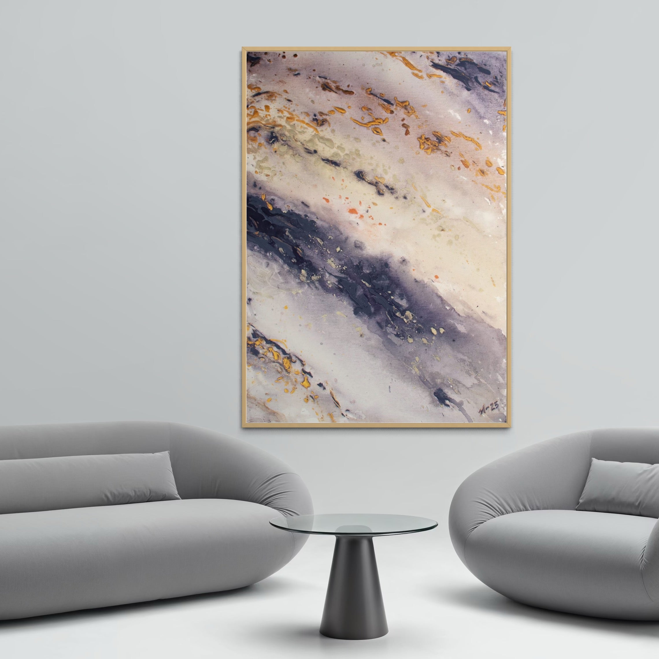 Original painting: "Marble Wave"