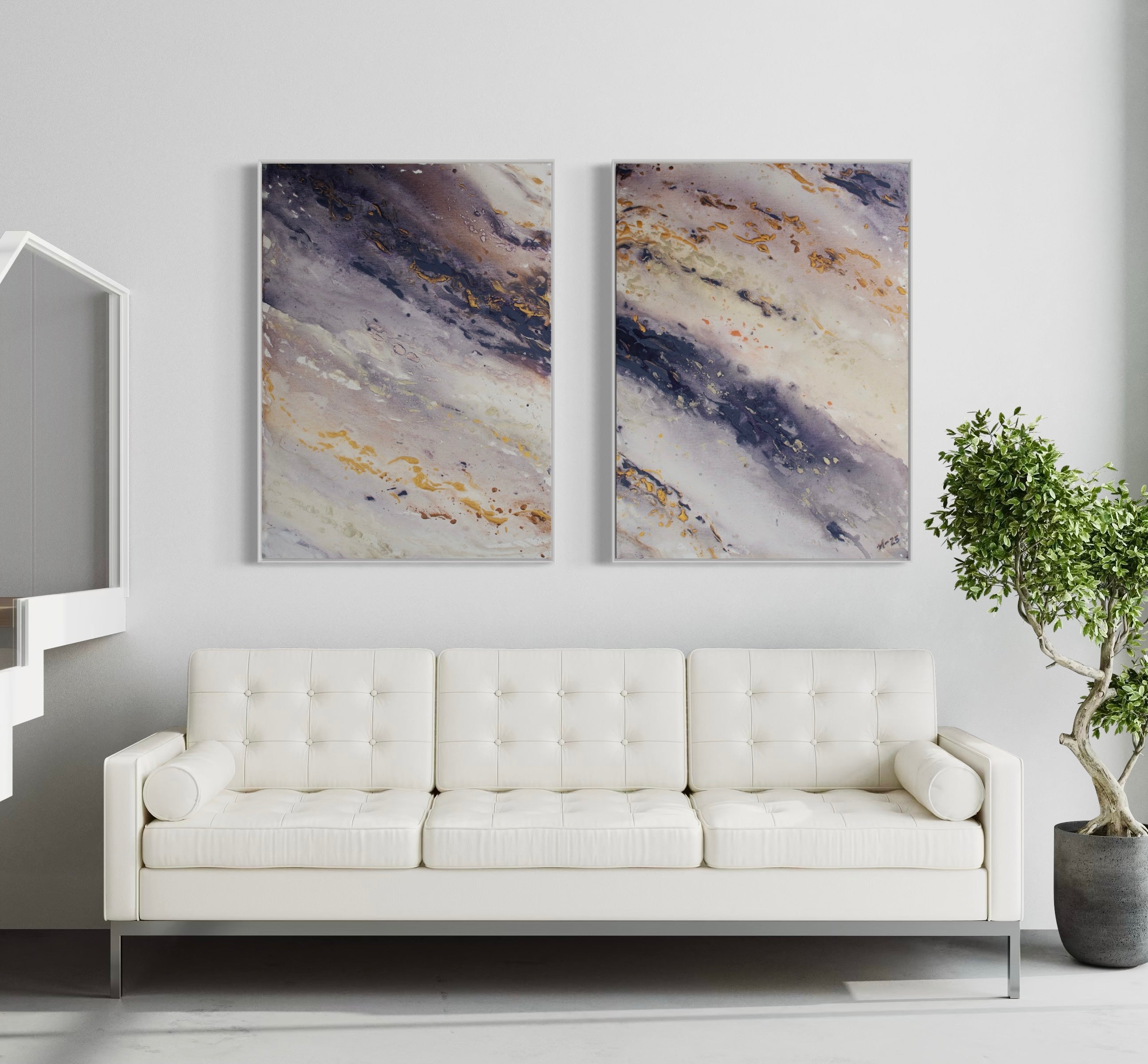 Marble Wave Piece 1