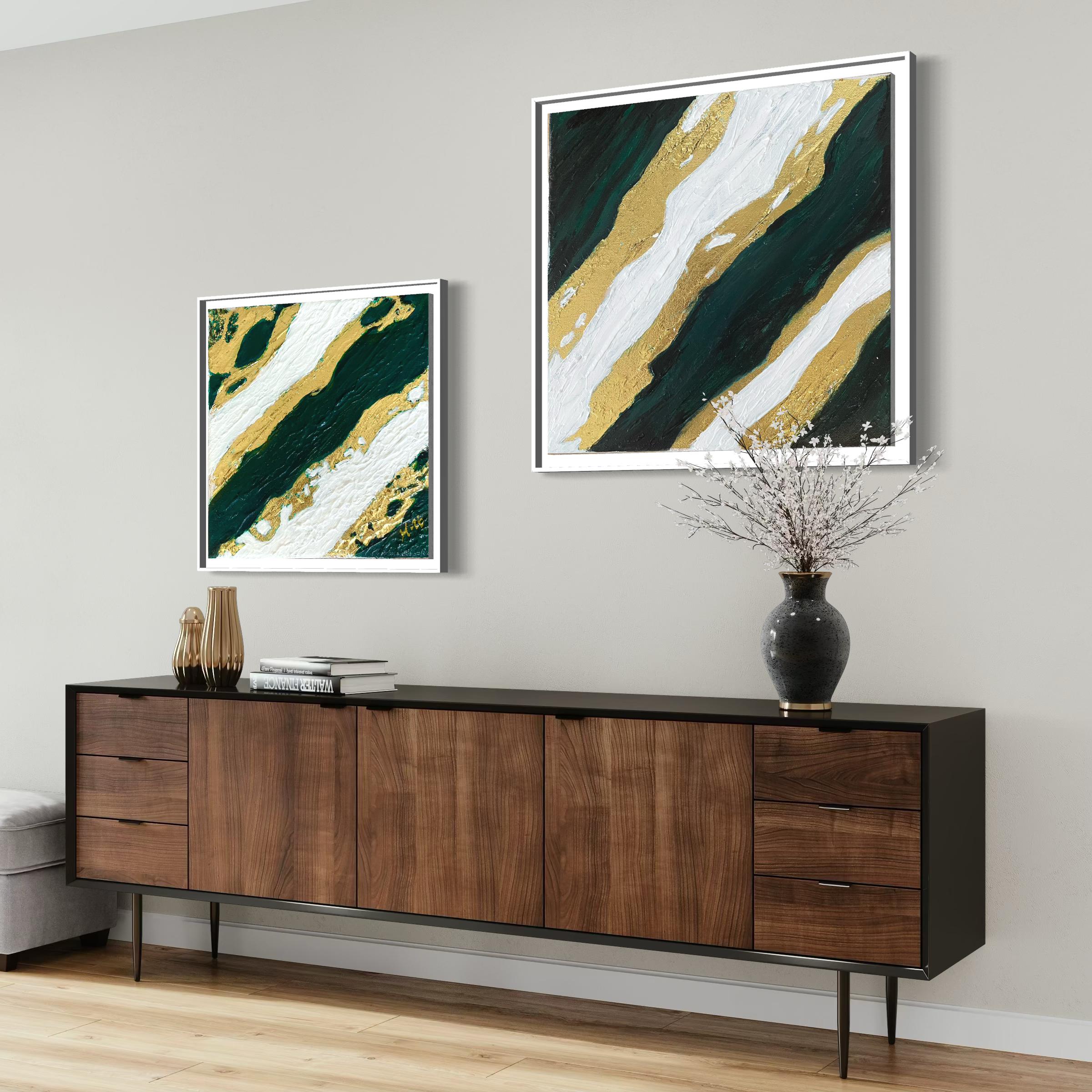 Canvas Print: "Green Current"