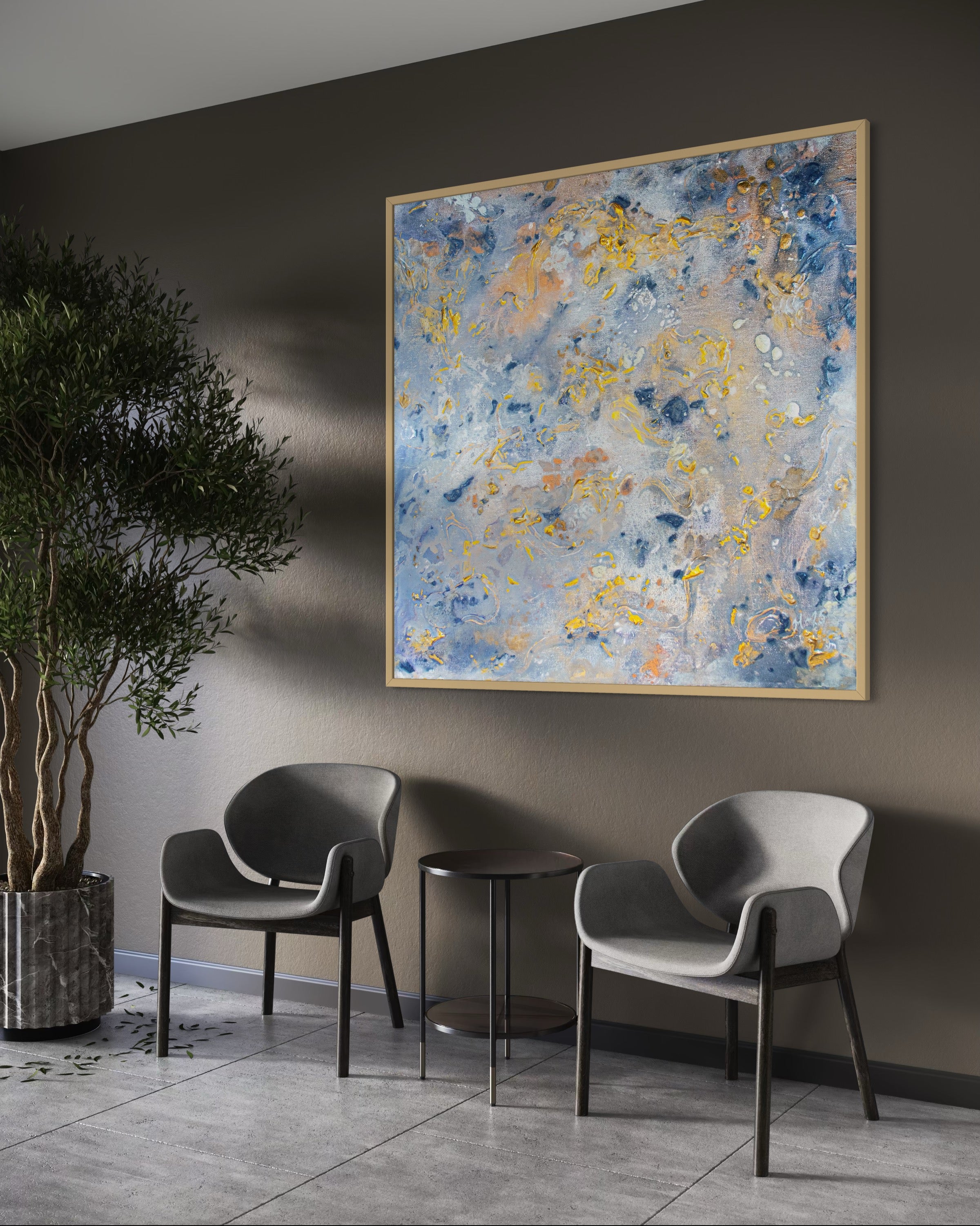 Canvas Print: "The Ocean Our Universe"