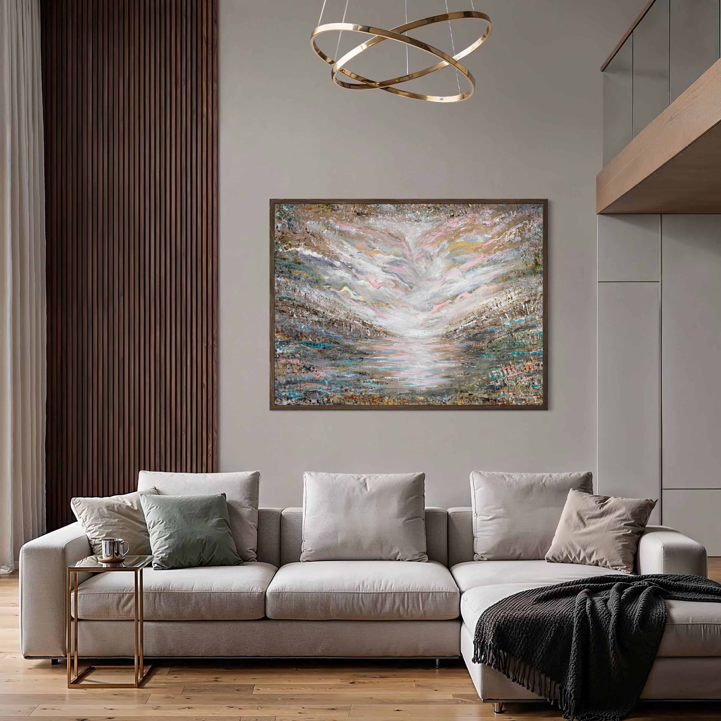 Shades of Pink – Nordic Canvas Print