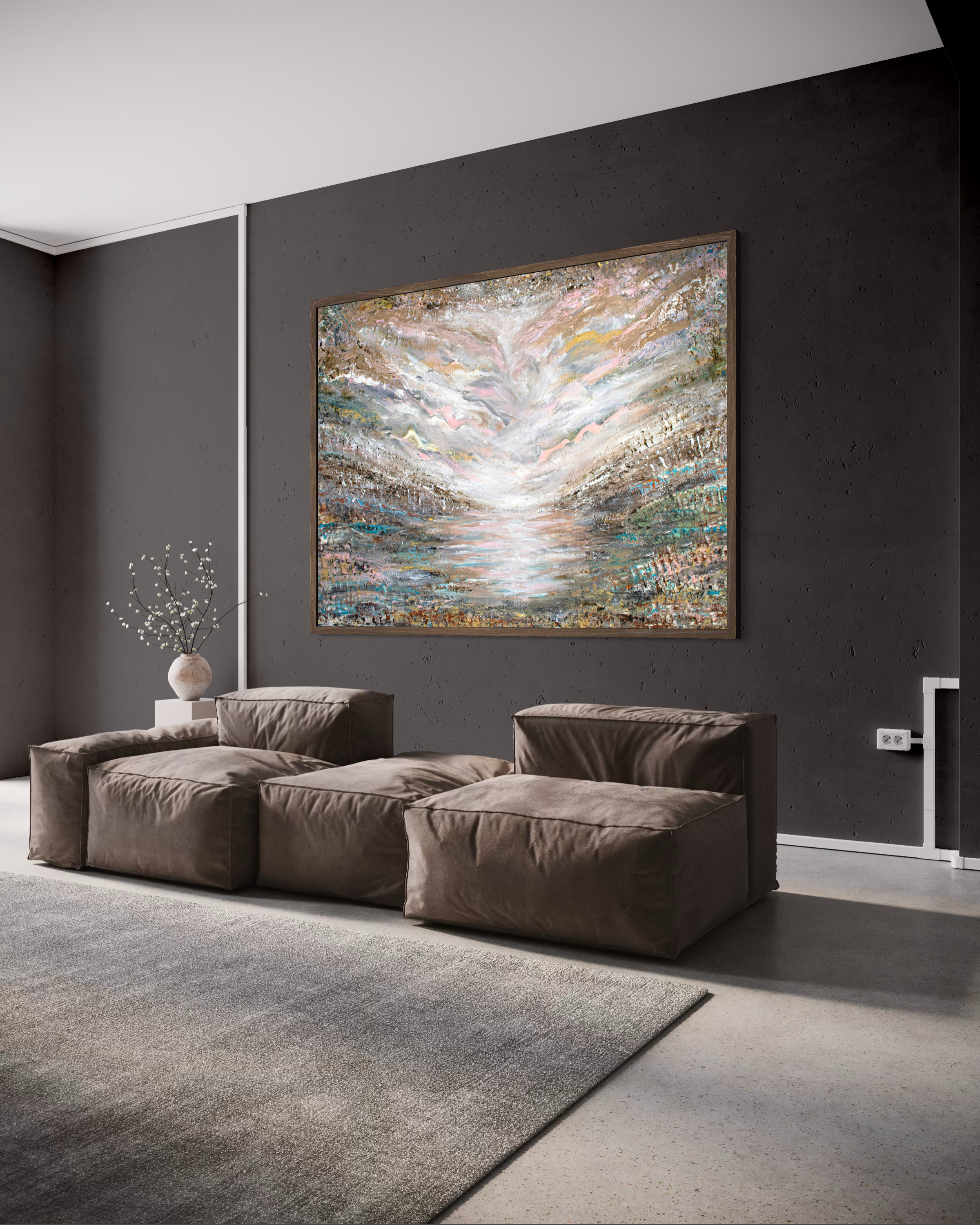 Shades of Pink – Nordic Canvas Print