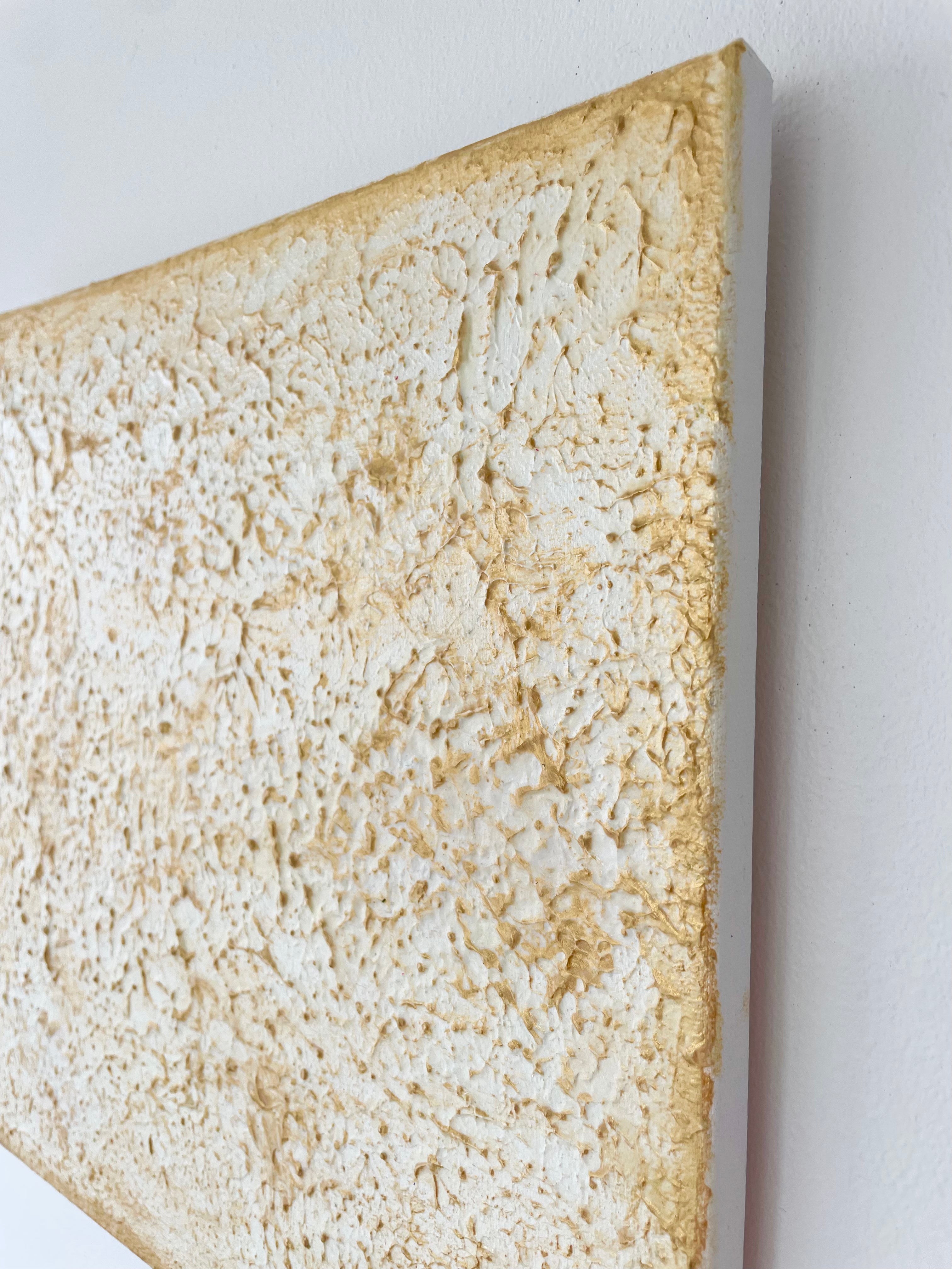 Original painting "Organic 3D gold painting"