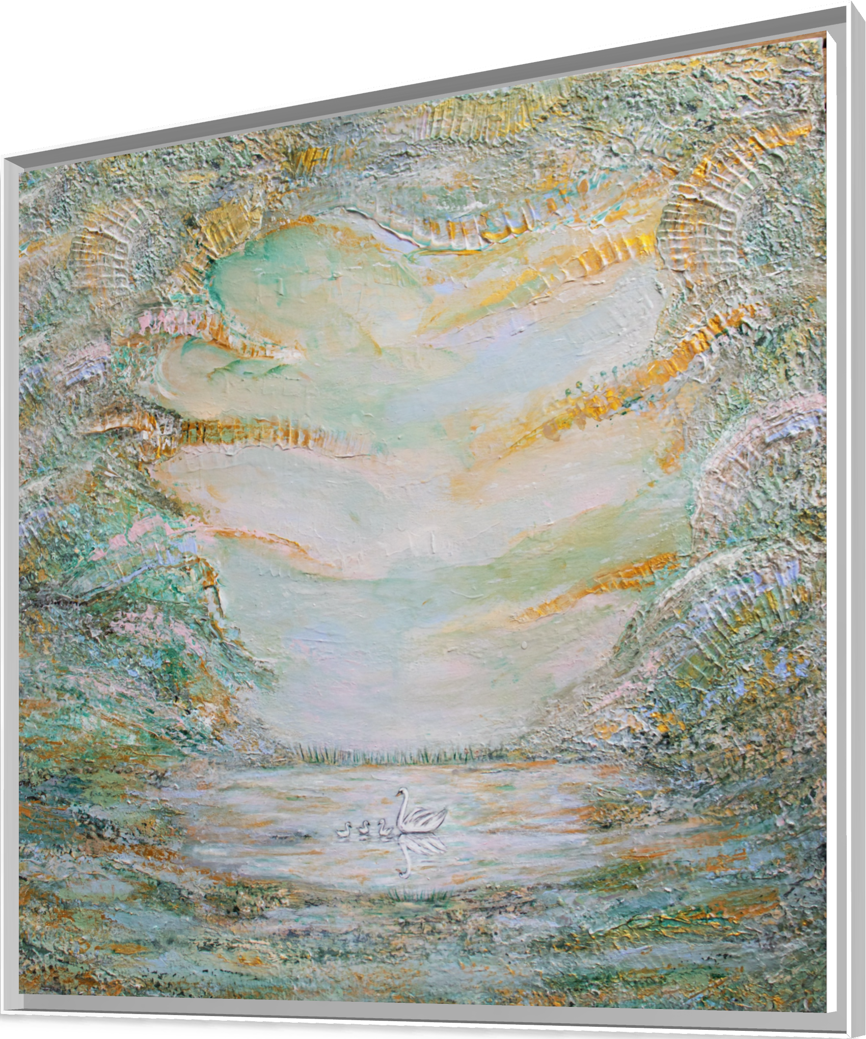 Sommardröm – Nordic Canvas Wall Art Print by Rebecka Lingmerth