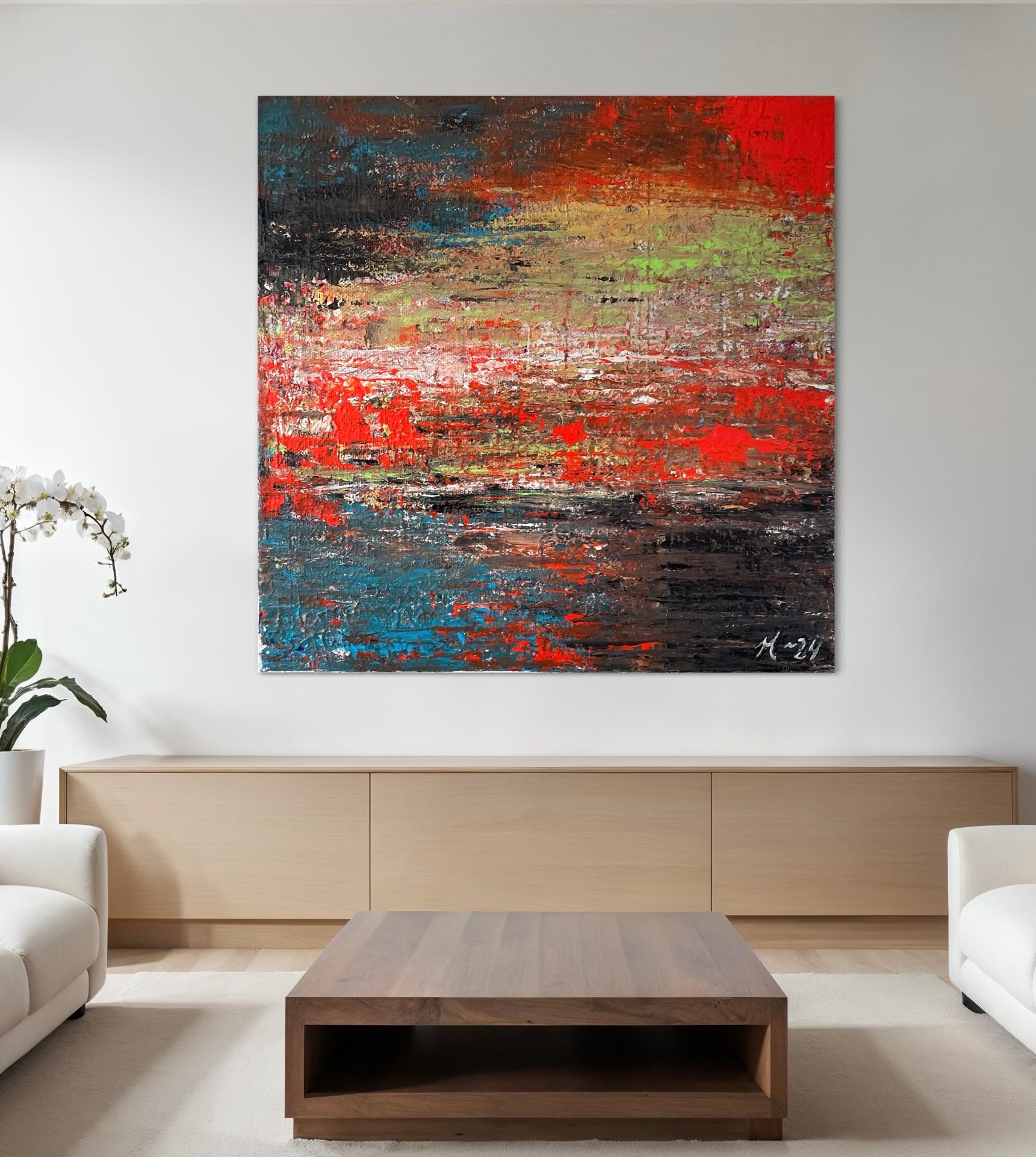 Canvas tavla: "Hösten är här" jpg