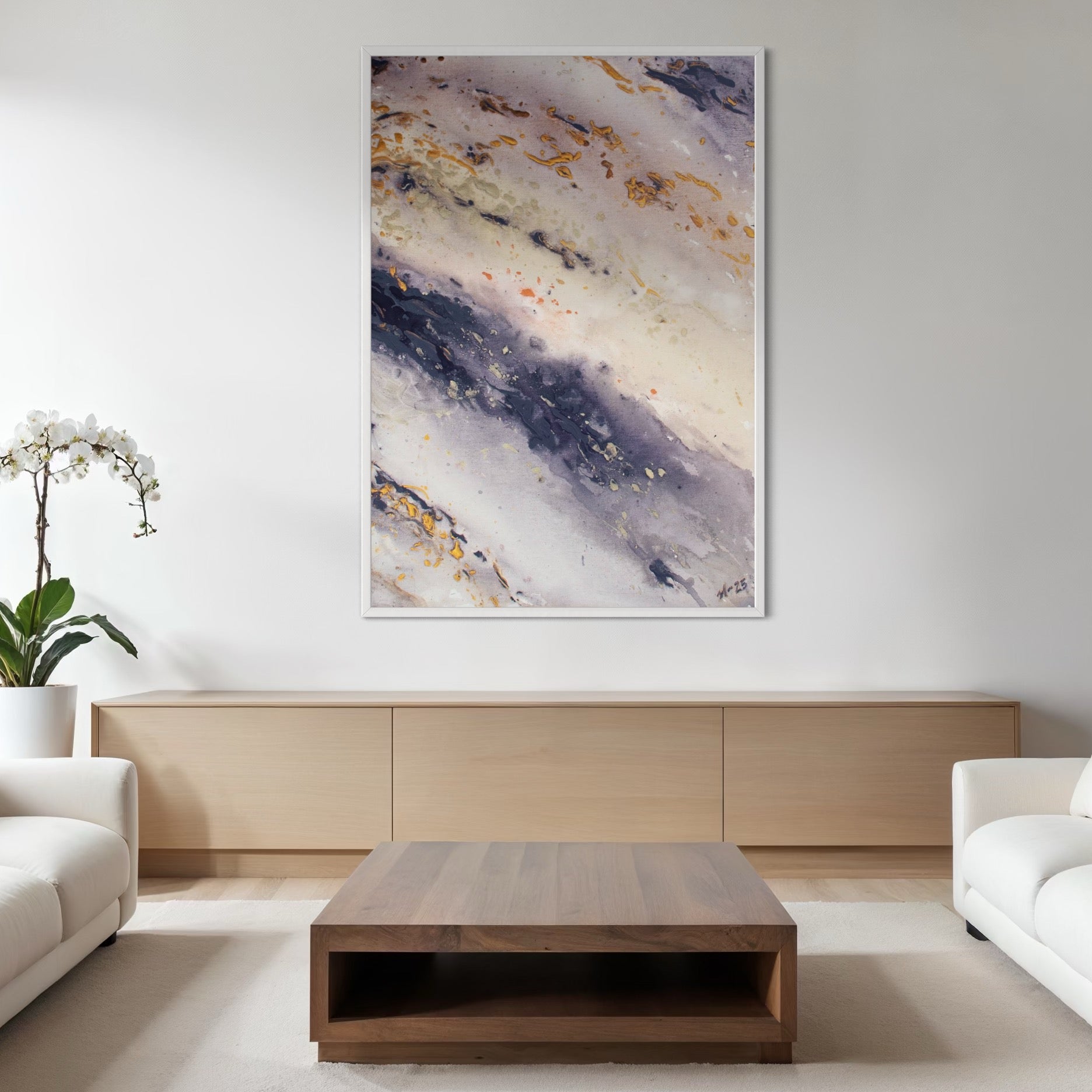 Original painting: "Marble Wave"