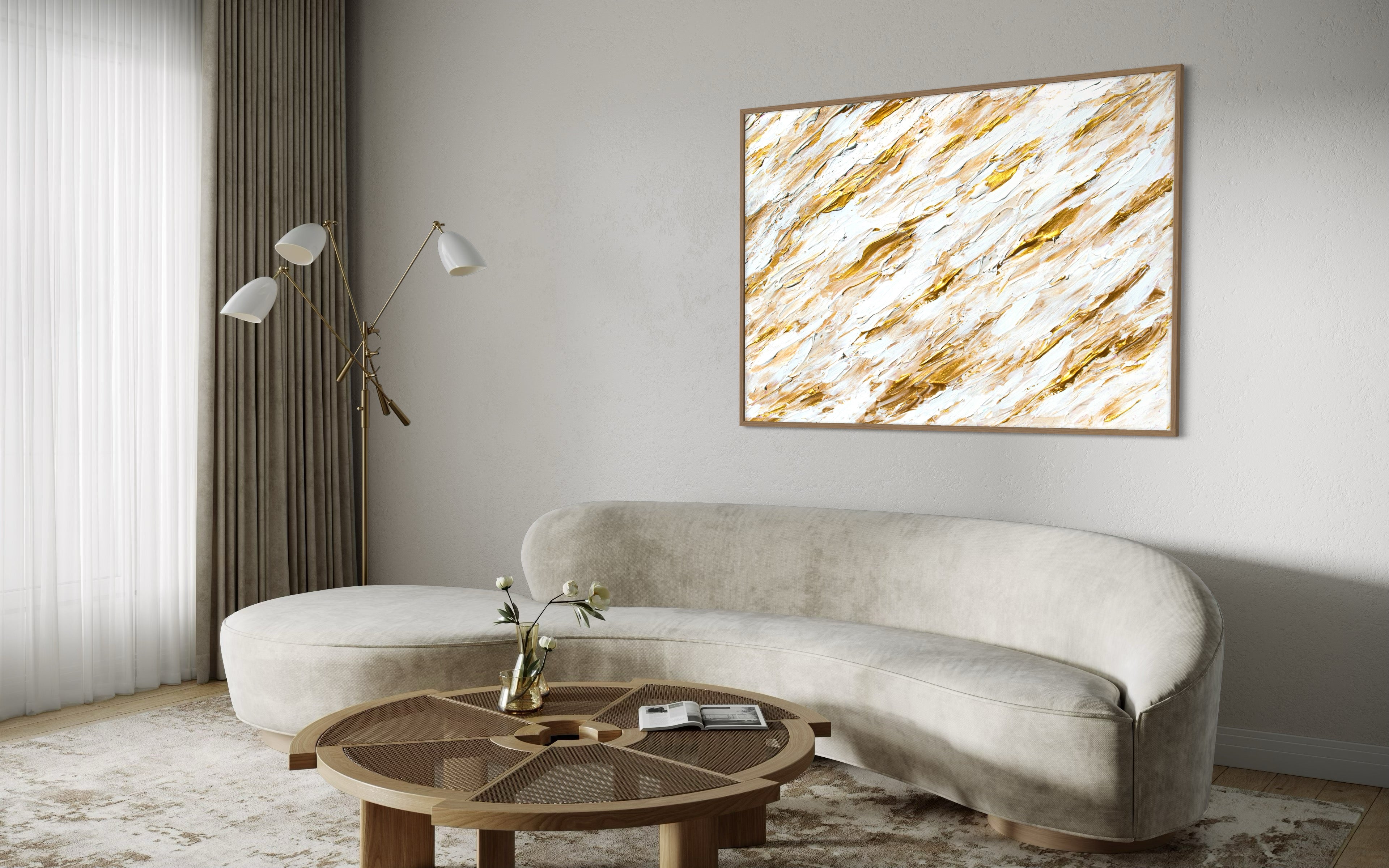 Fine Art Print: "Splashing Gold"