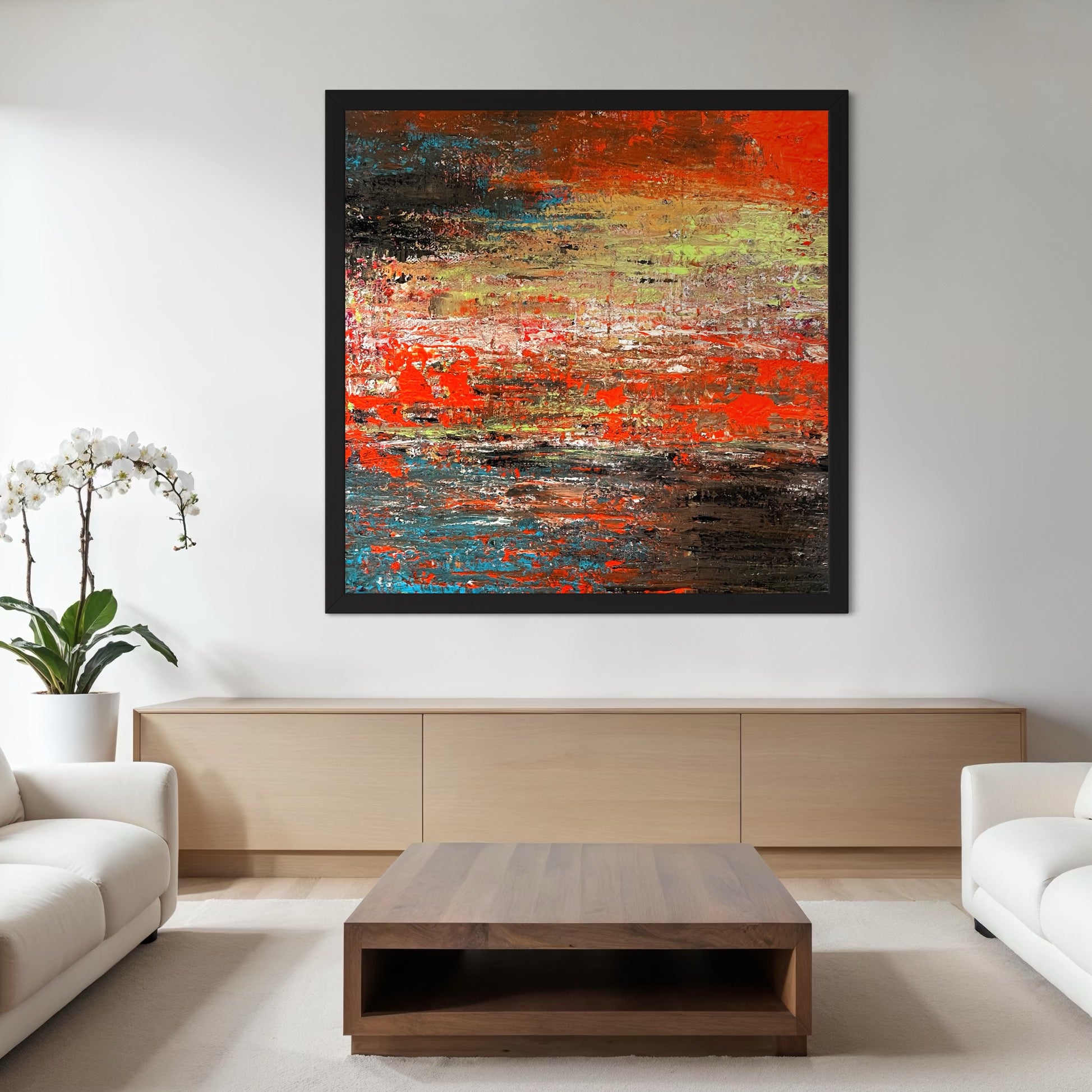 Canvas tavla: "Hösten är här" jpg