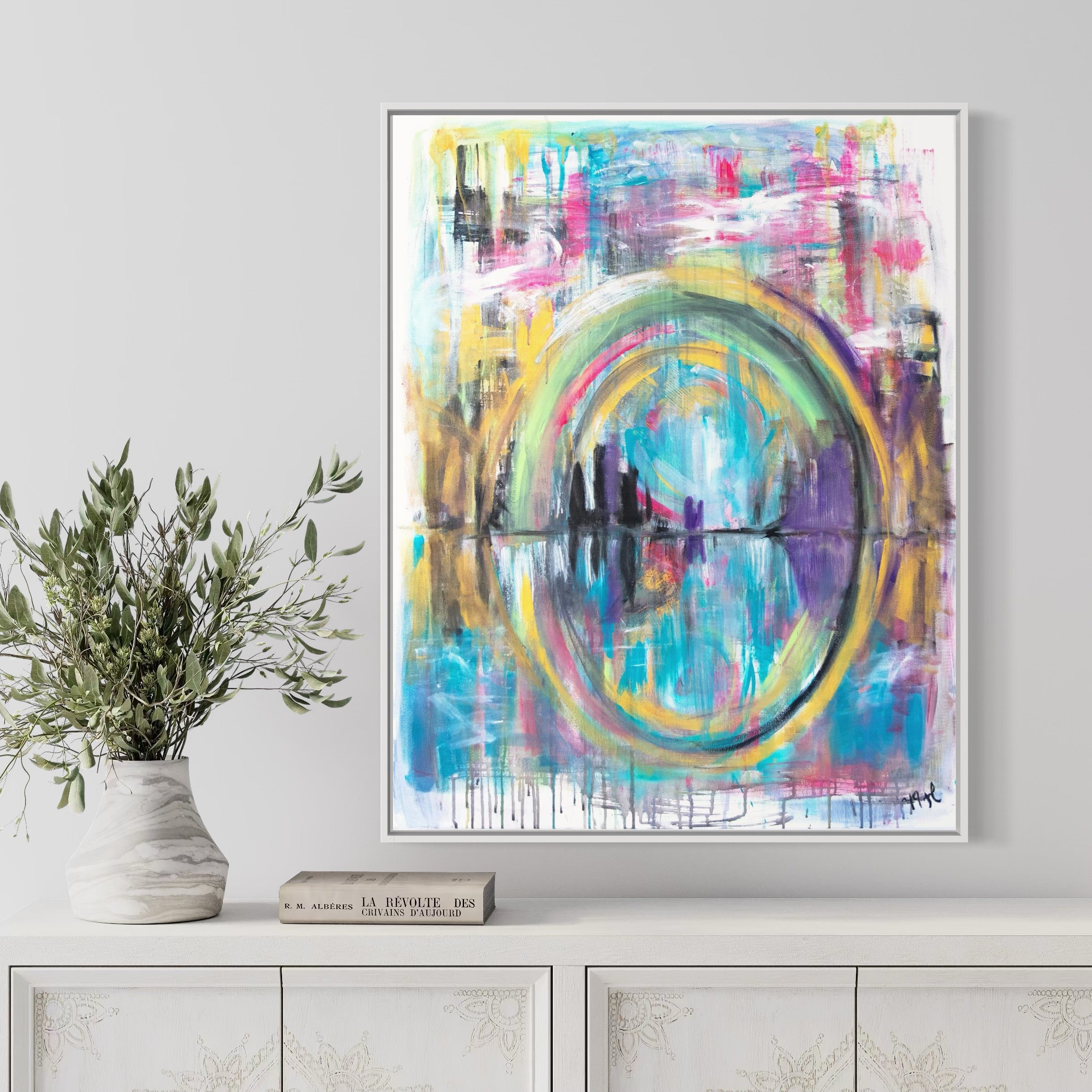 Canvas Print: " The reflection"