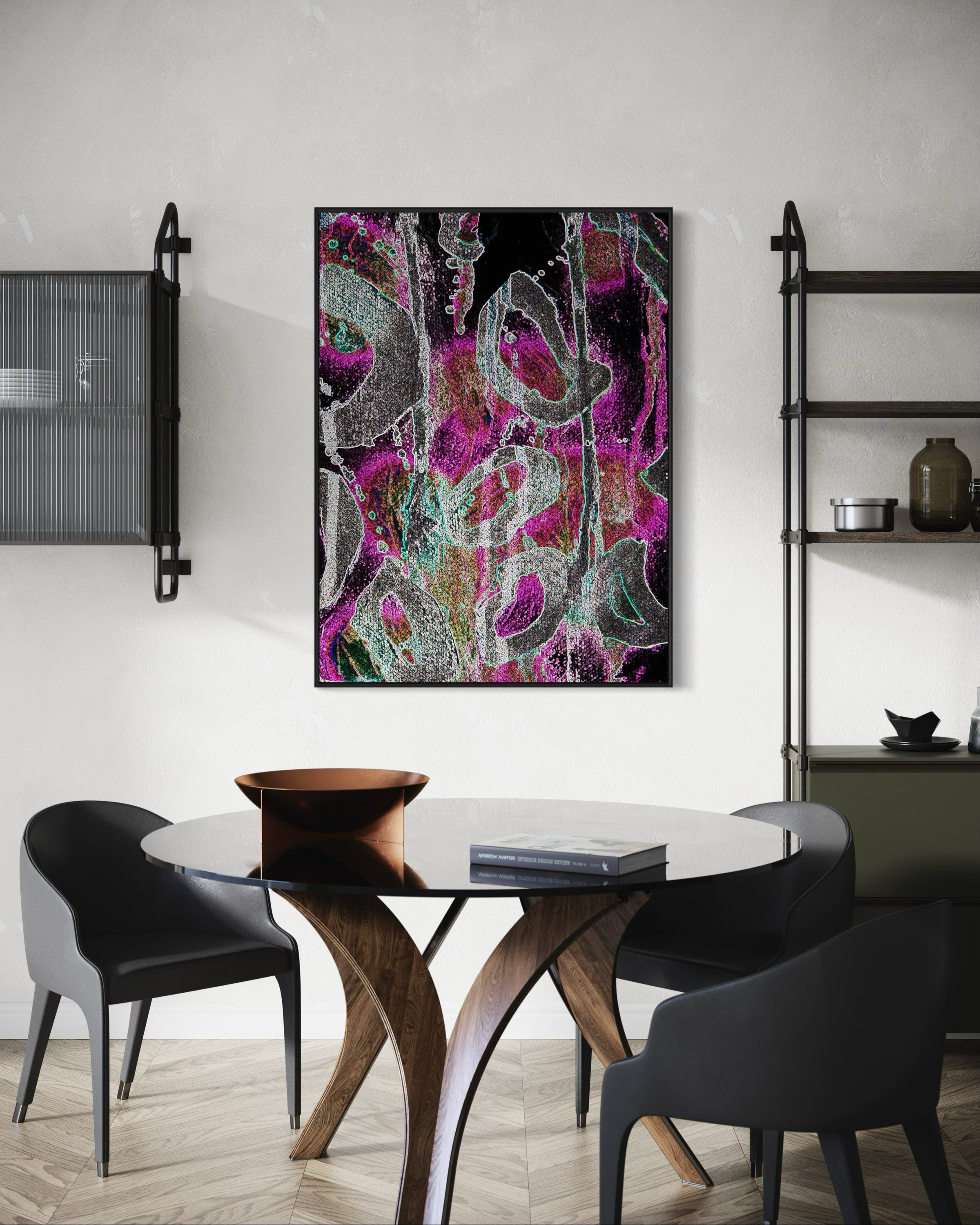 Fine Art Paper Print: "Leopard Glow"