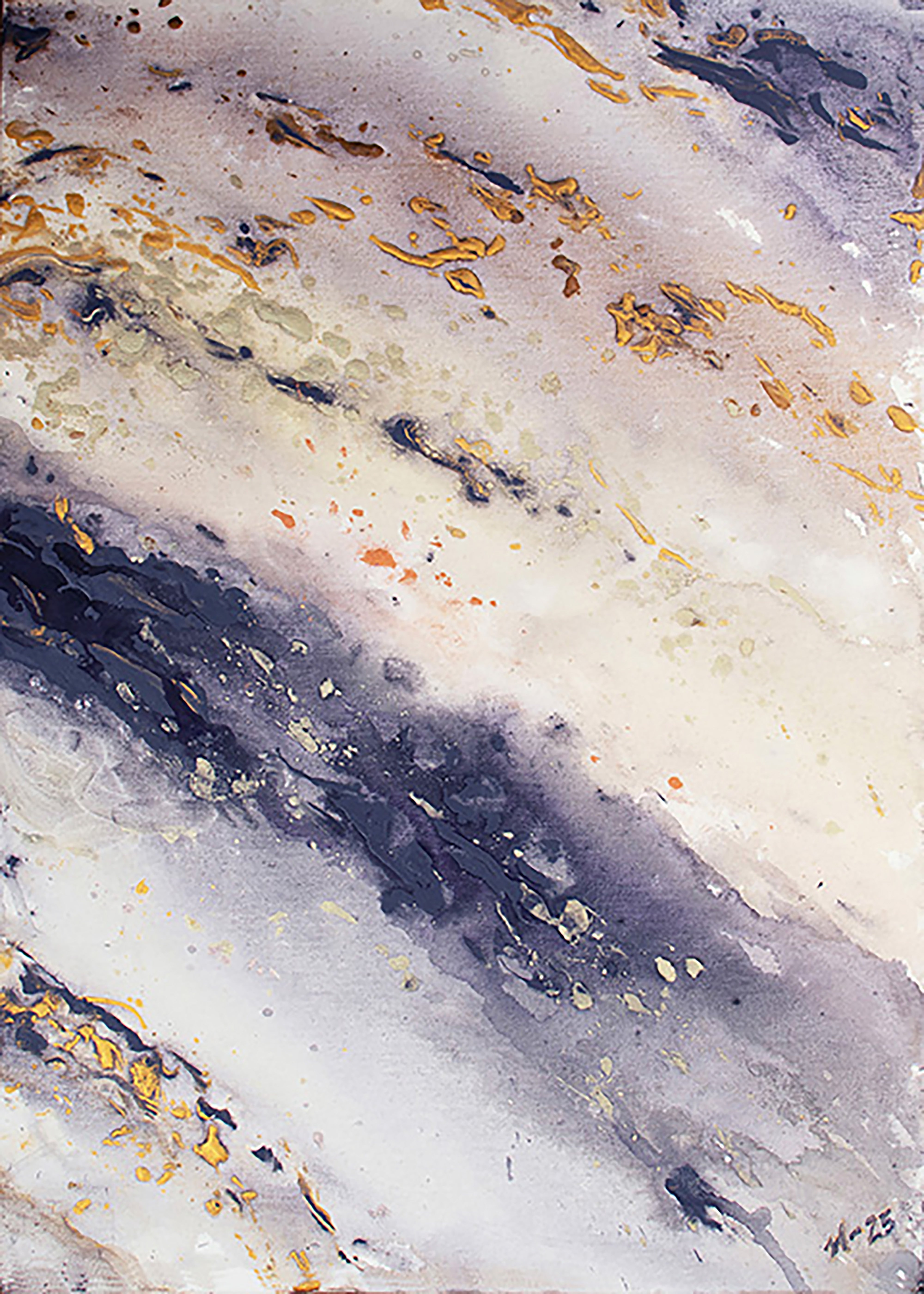 Original painting: "Marble Wave"