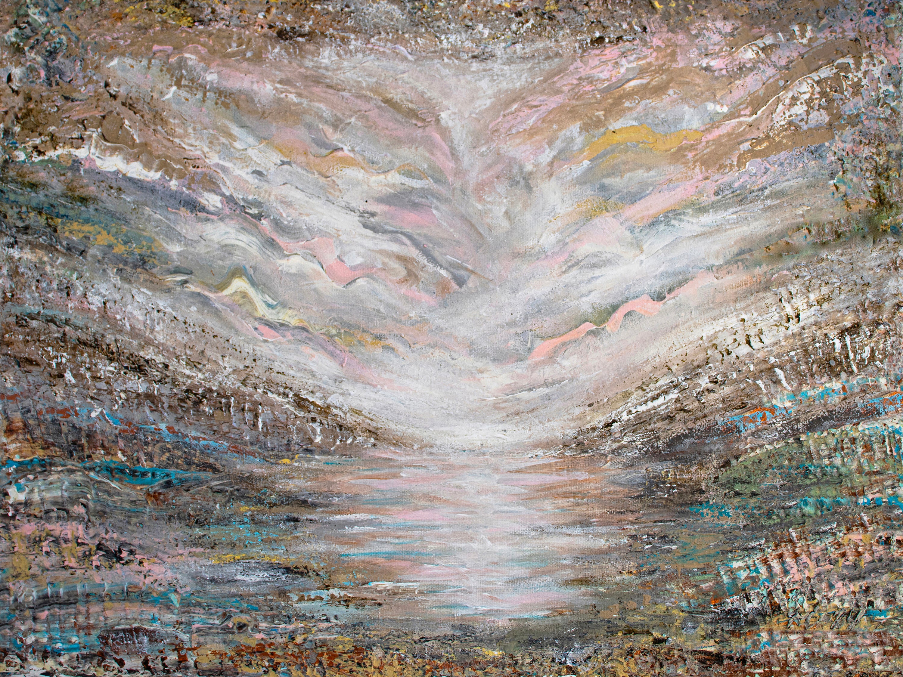 Shades of Pink – Nordic Canvas Print