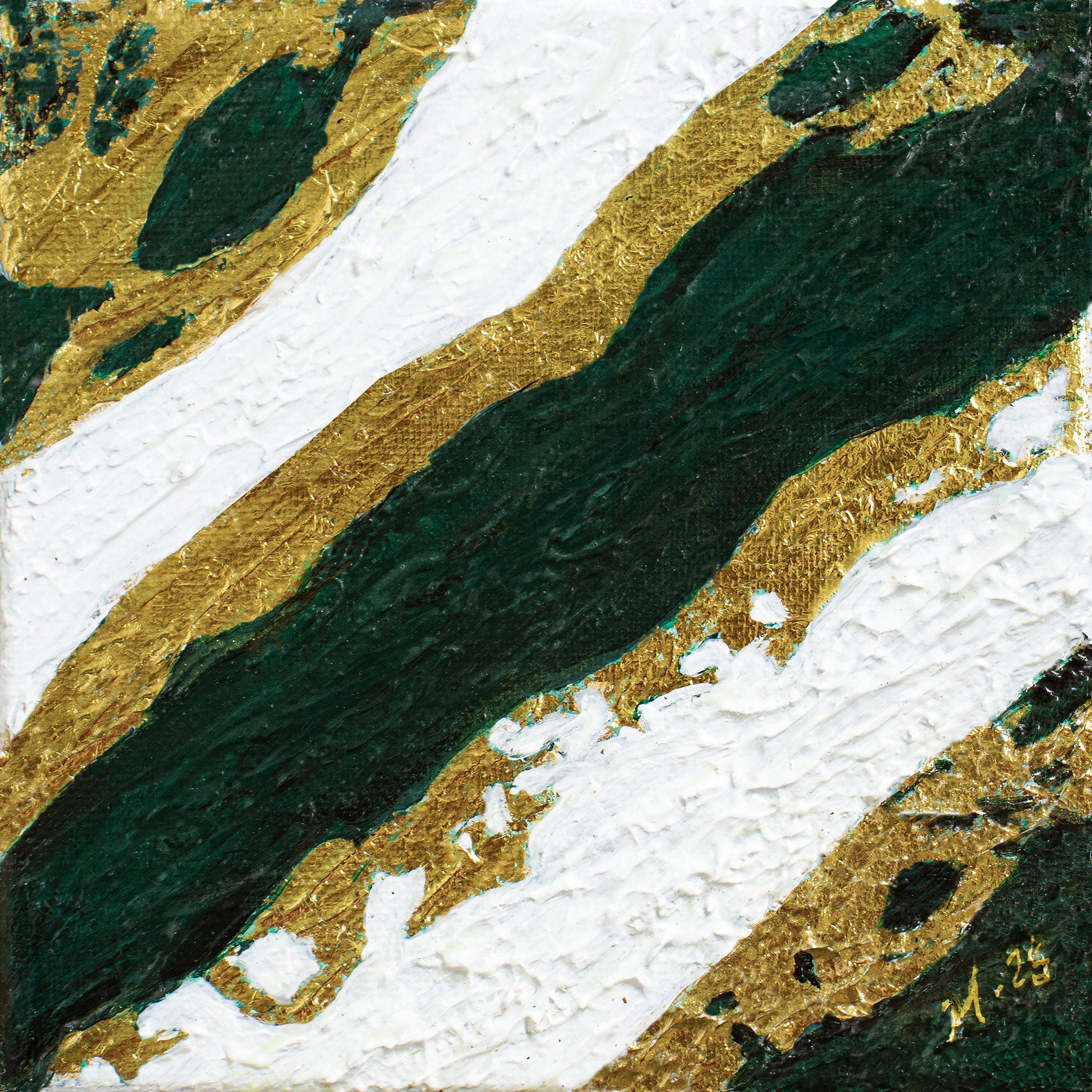 Canvas Print: "The Green Emerald"