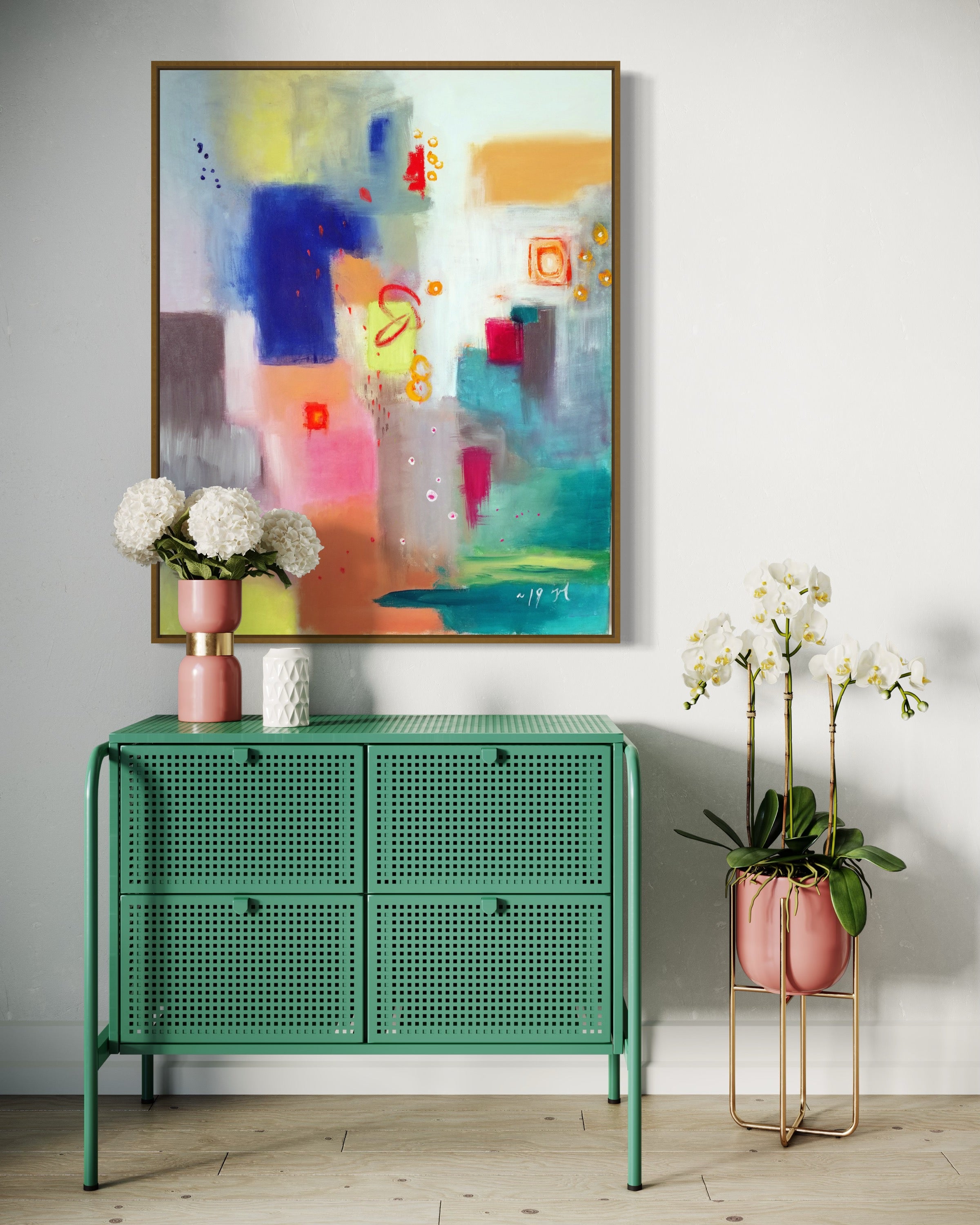 Canvas Print: " The garden"