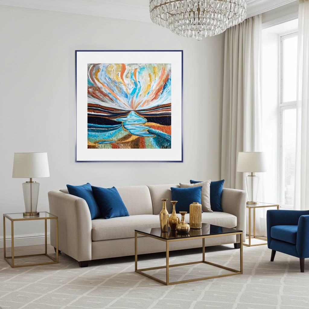 Fine Art Print: "Magic ocean"