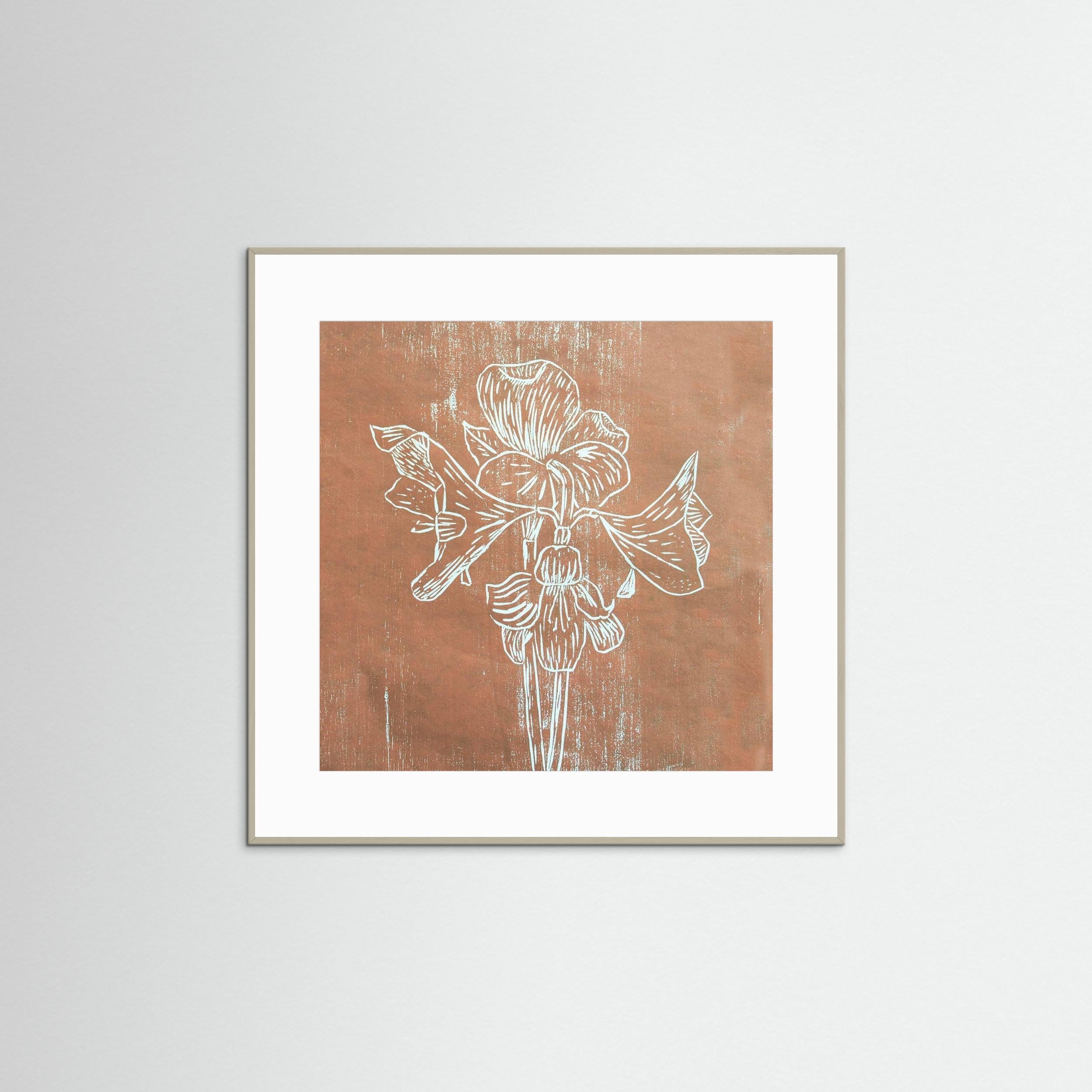 Fine Art Papaer Print: "Brown Amaryllis"