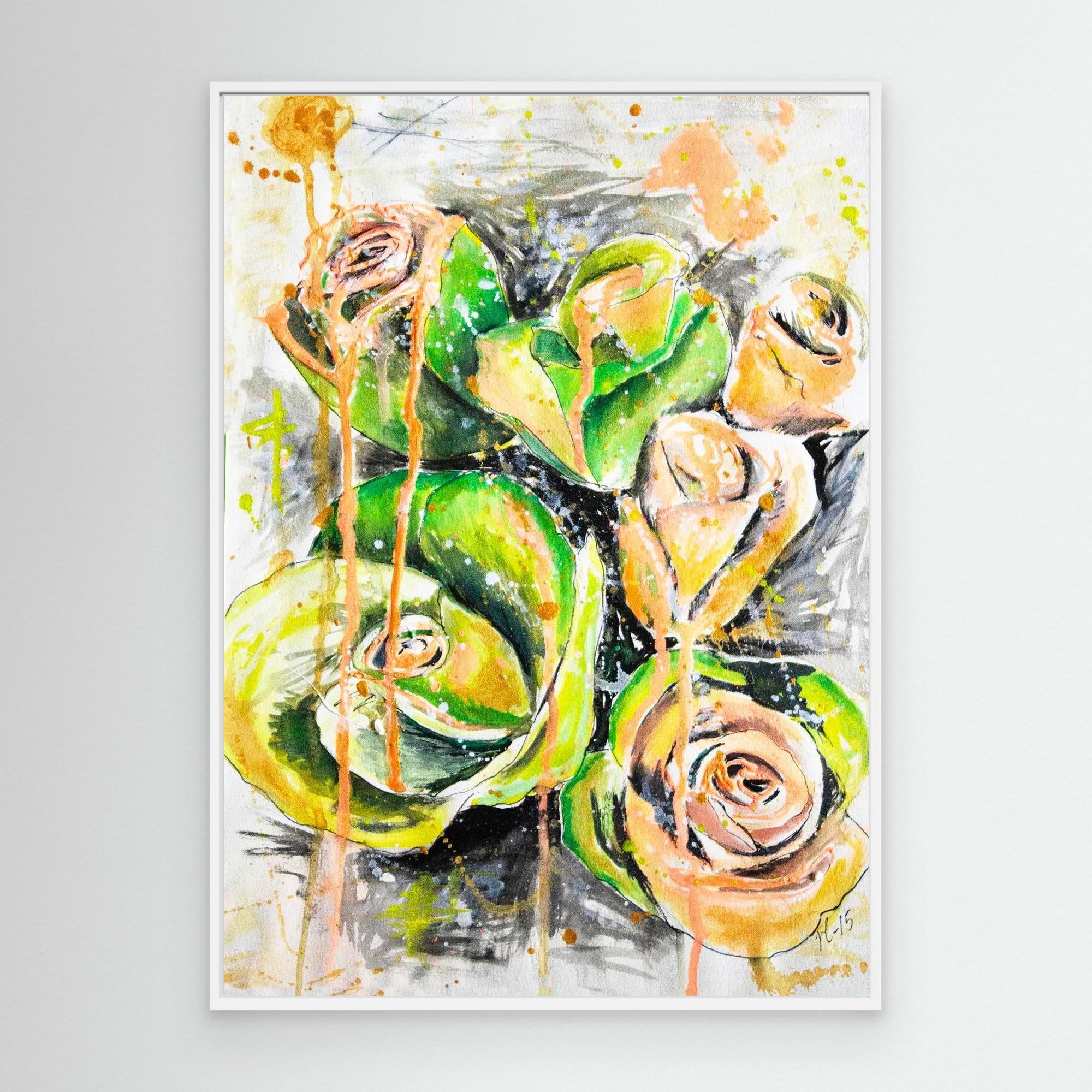 Canvas Print: " A green day"