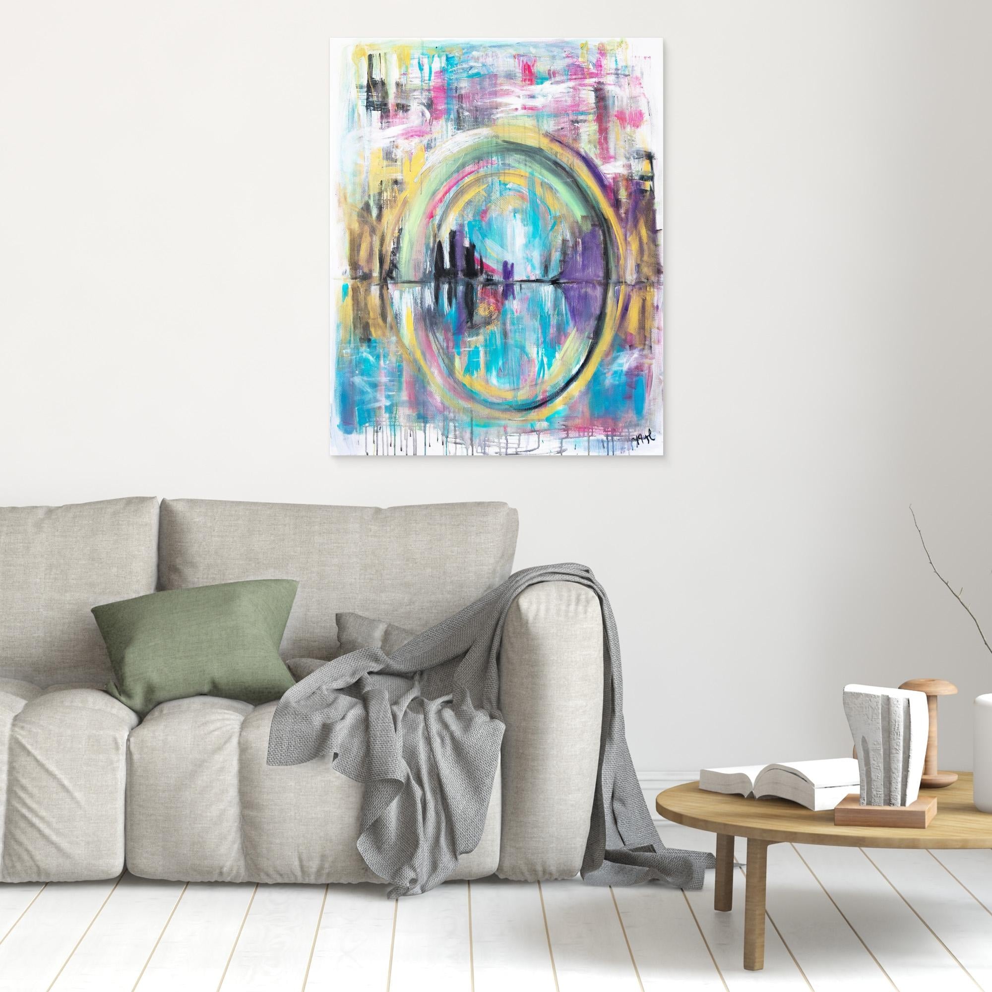 Canvas Print: " The reflection"