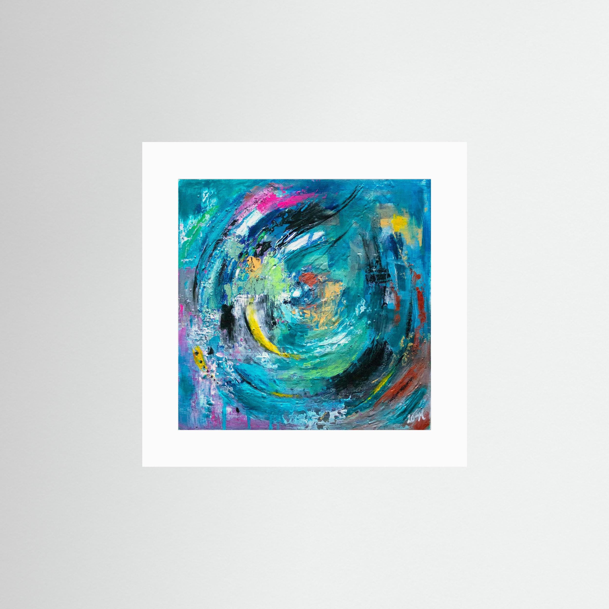 Fine Art Paper Print: "Circle of life"
