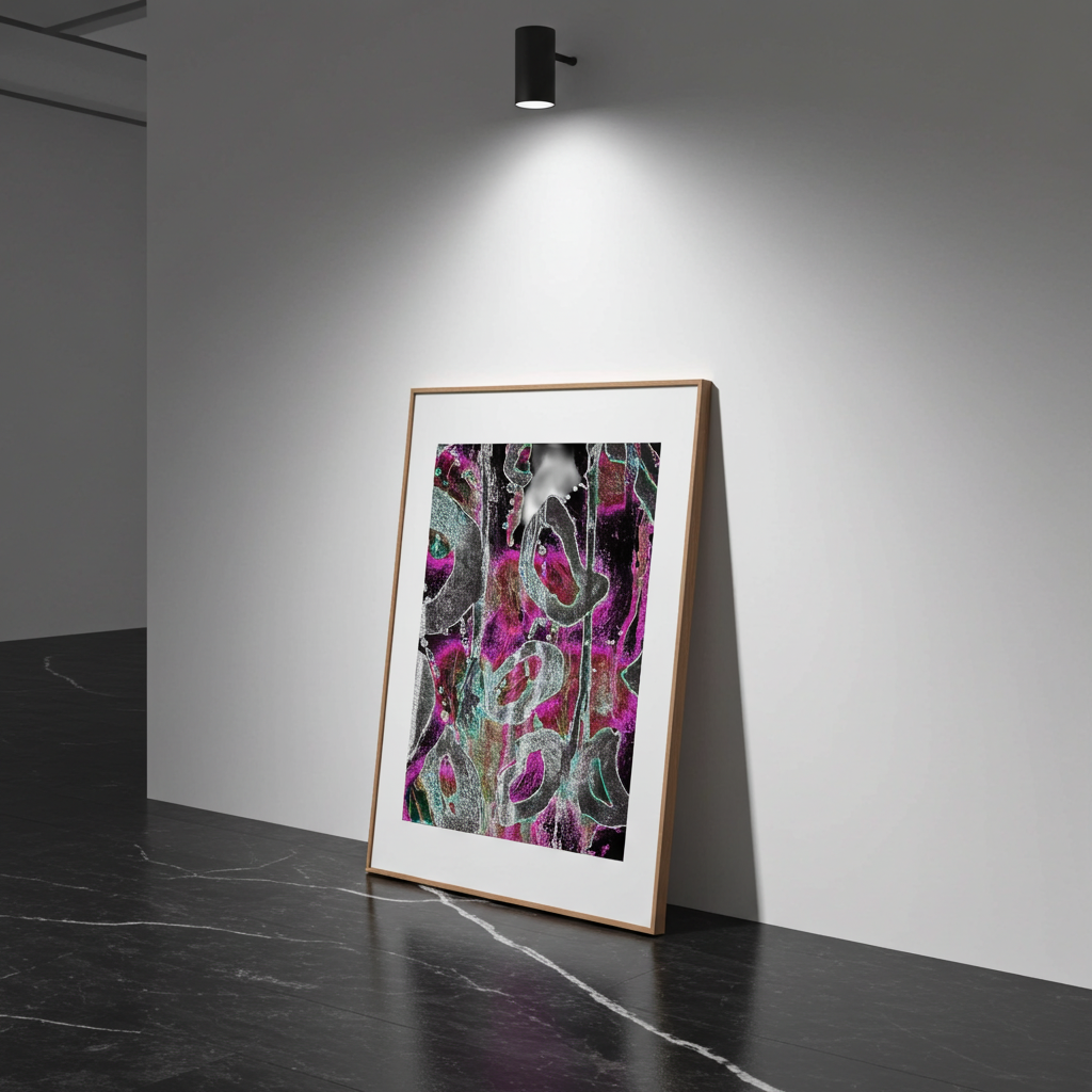 Fine Art Paper Print: "Leopard Glow"