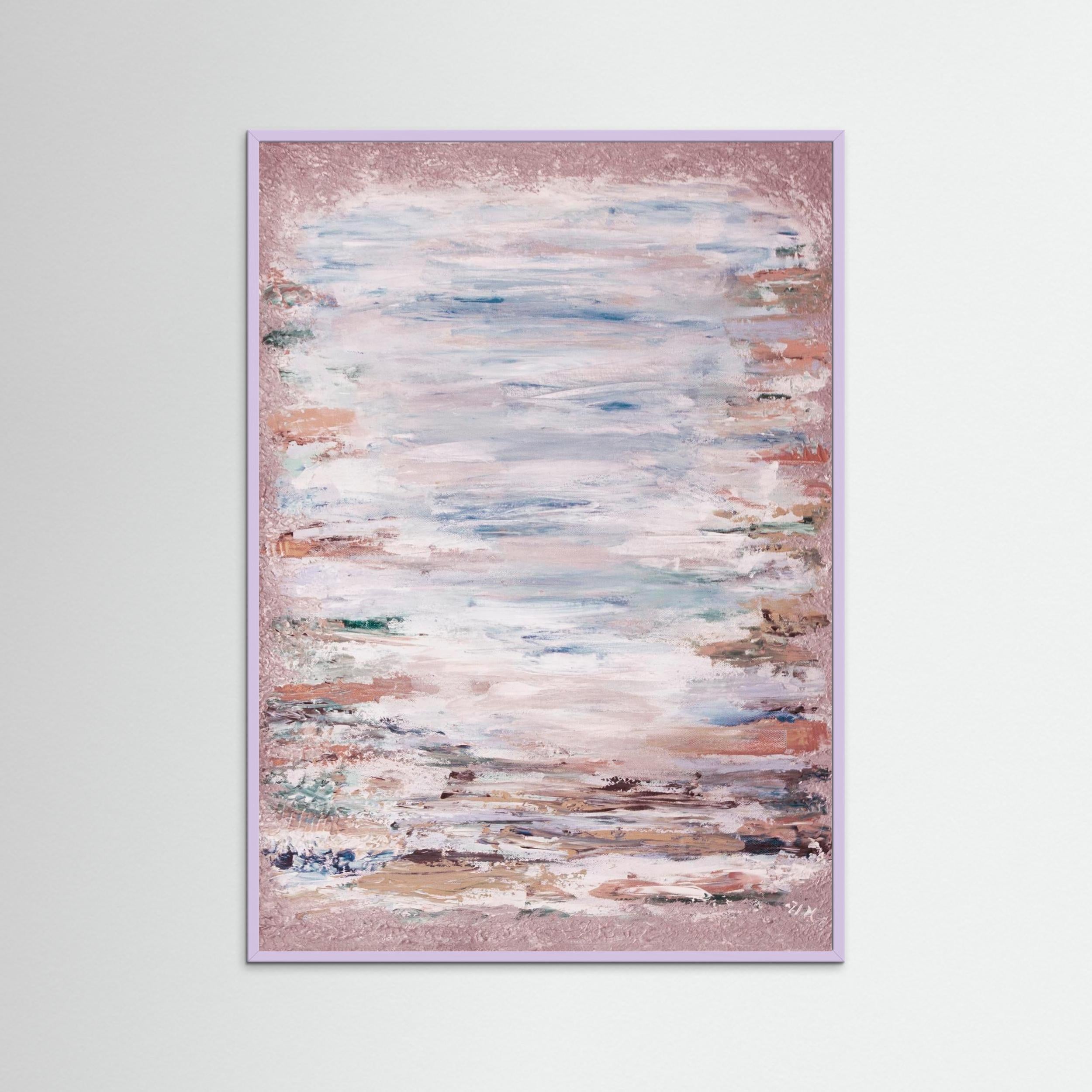 Fine Art Print Paper: "Silver daylight rose"