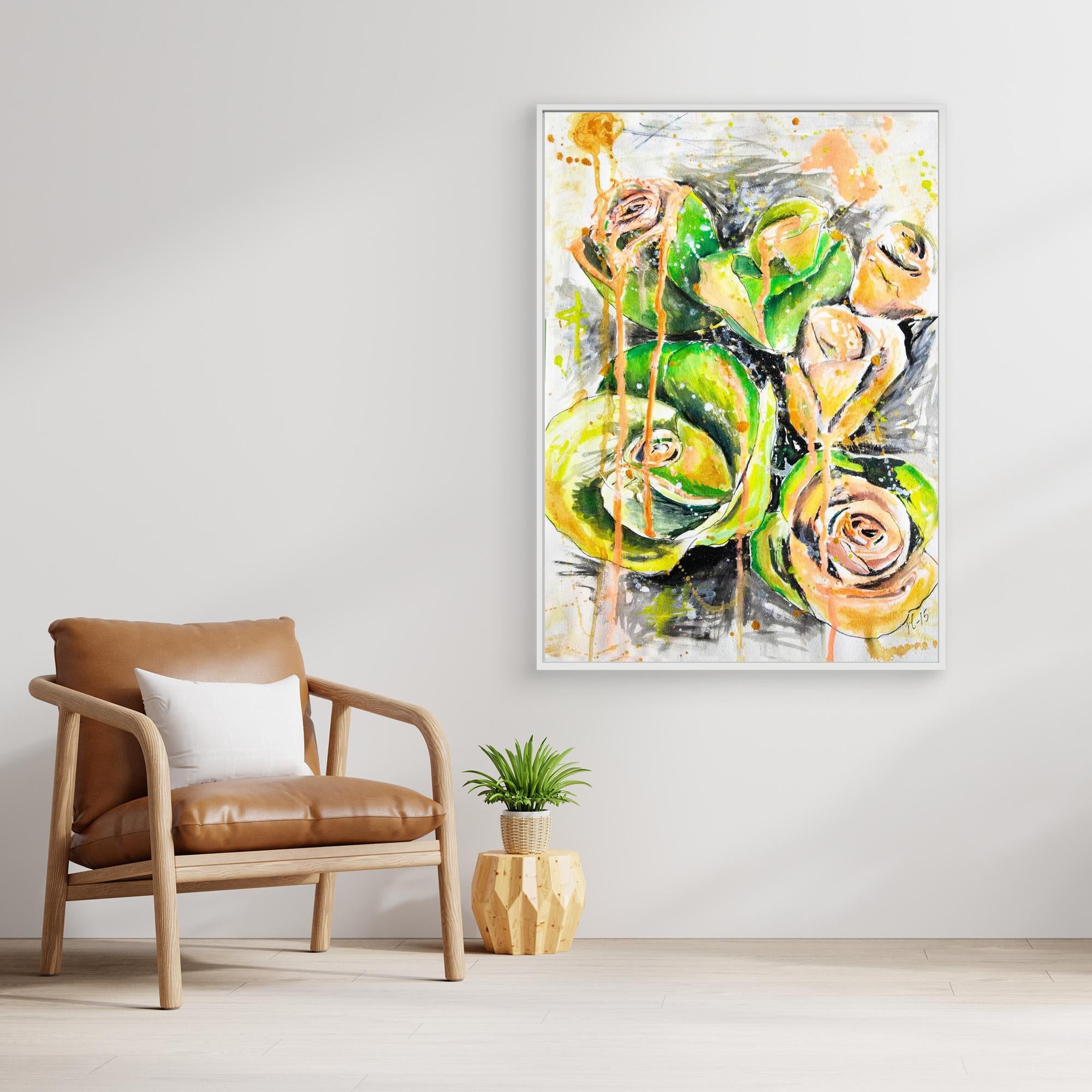Canvas Print: " A green day"