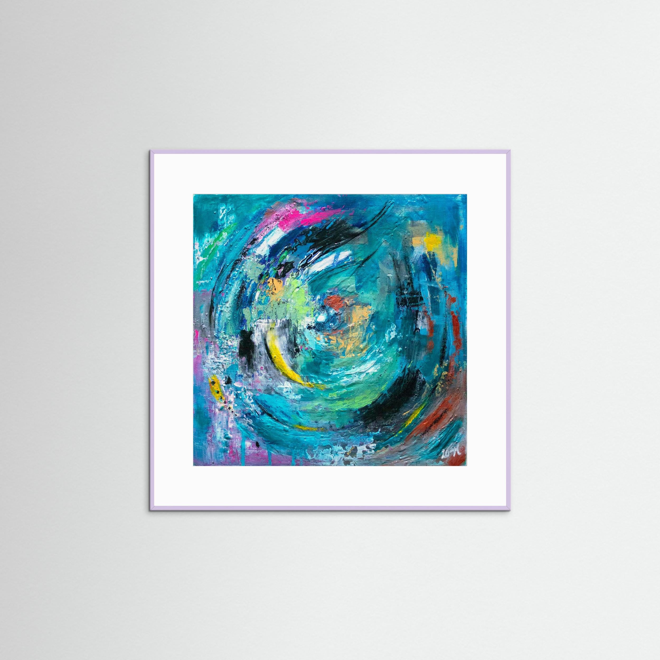 Fine Art Paper Print: "Circle of life"