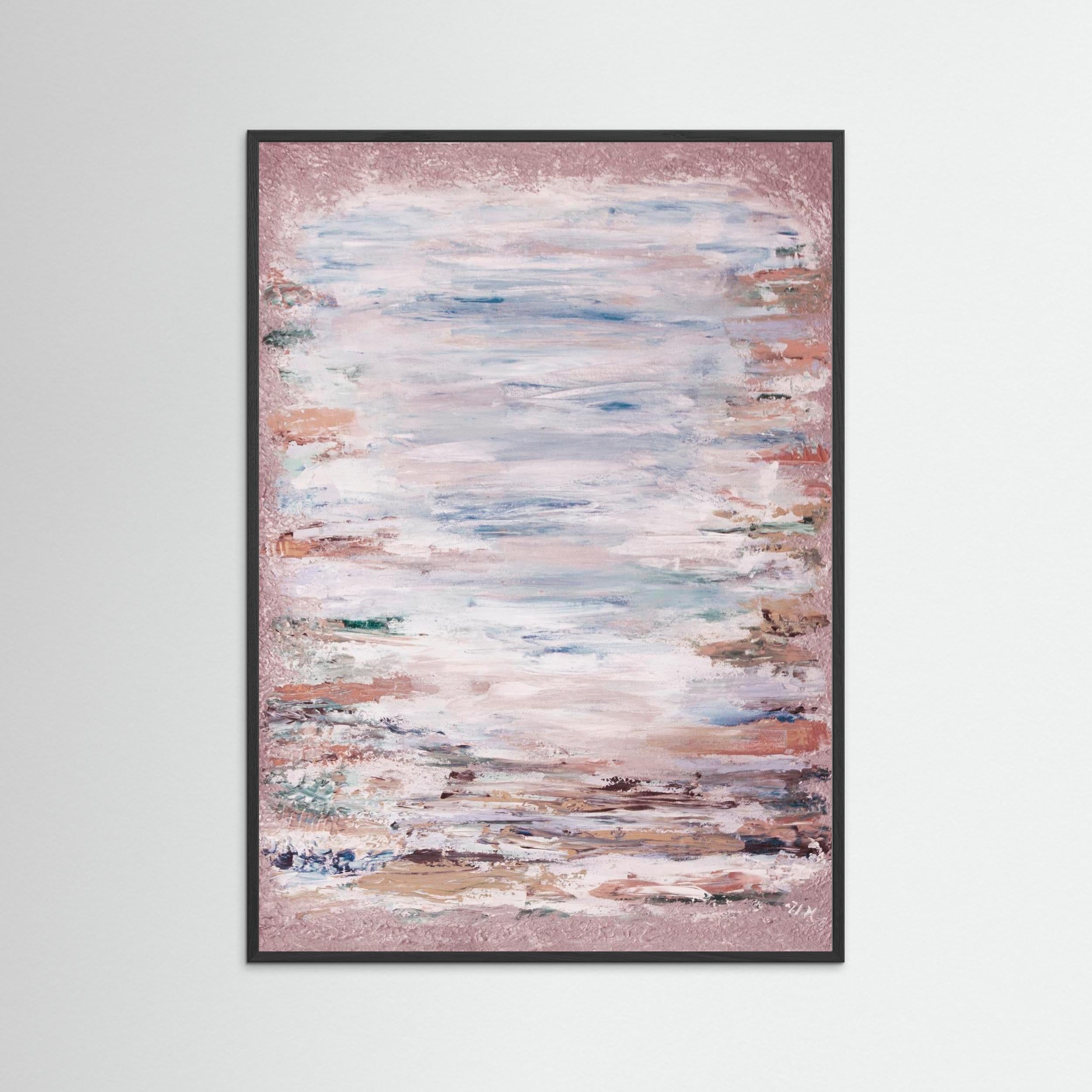 Fine Art Print Paper: "Silver daylight rose"