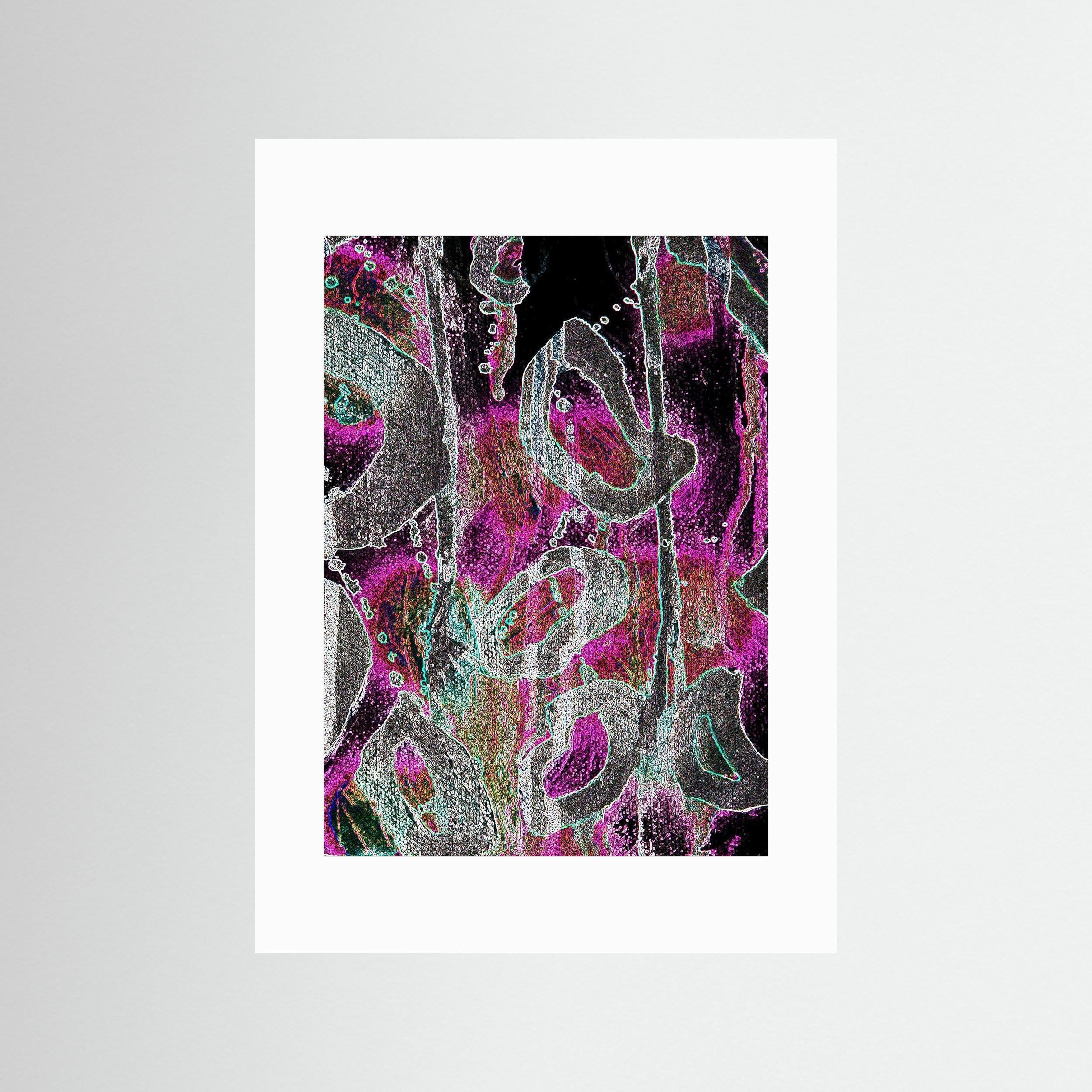 Fine Art Paper Print: "Leopard Glow"