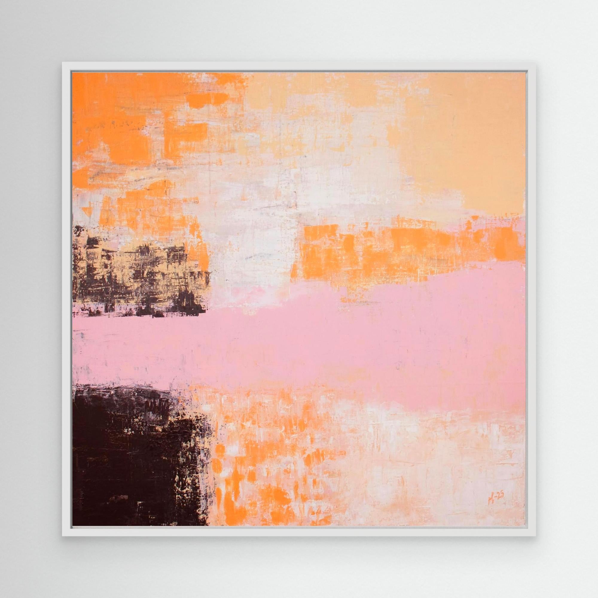 Canvas Print: "Coral Sunset"