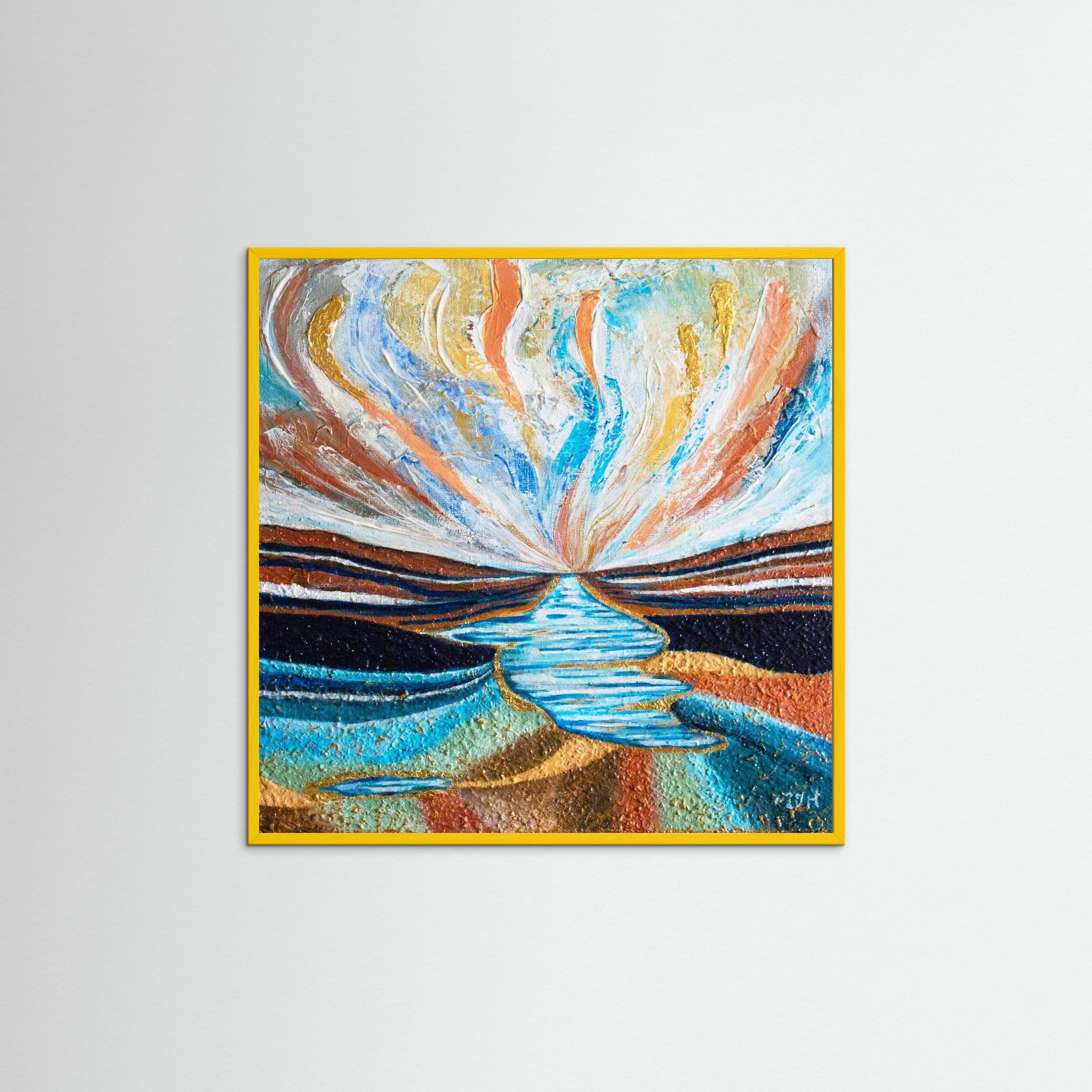 Fine Art Paper Print: "Magic ocean"