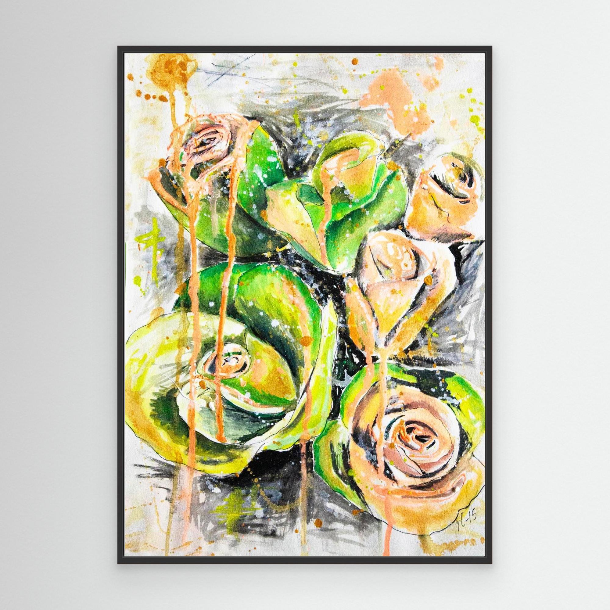 Canvas Print: " A green day"