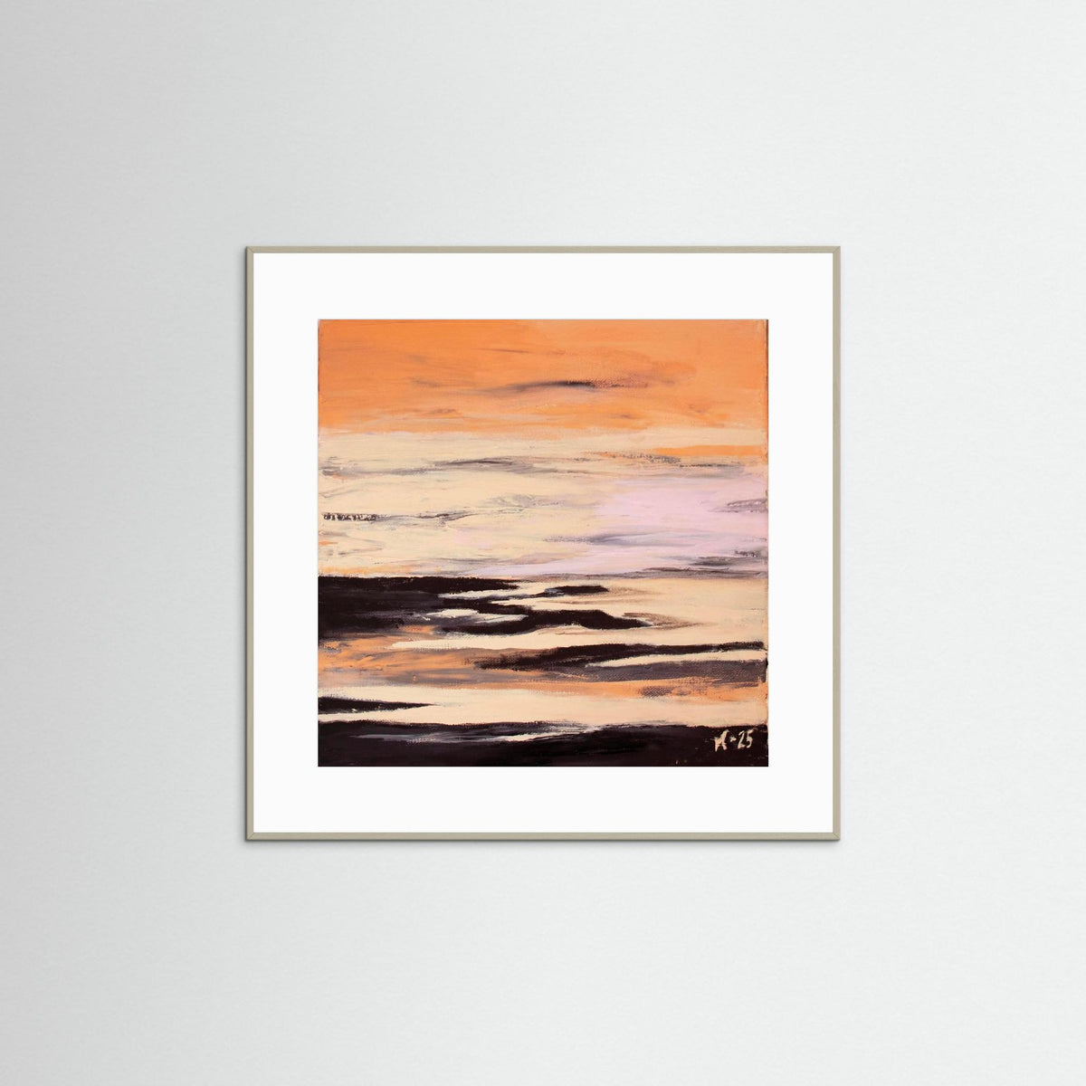 Fine Art Paper Print: Coral beach piece 2