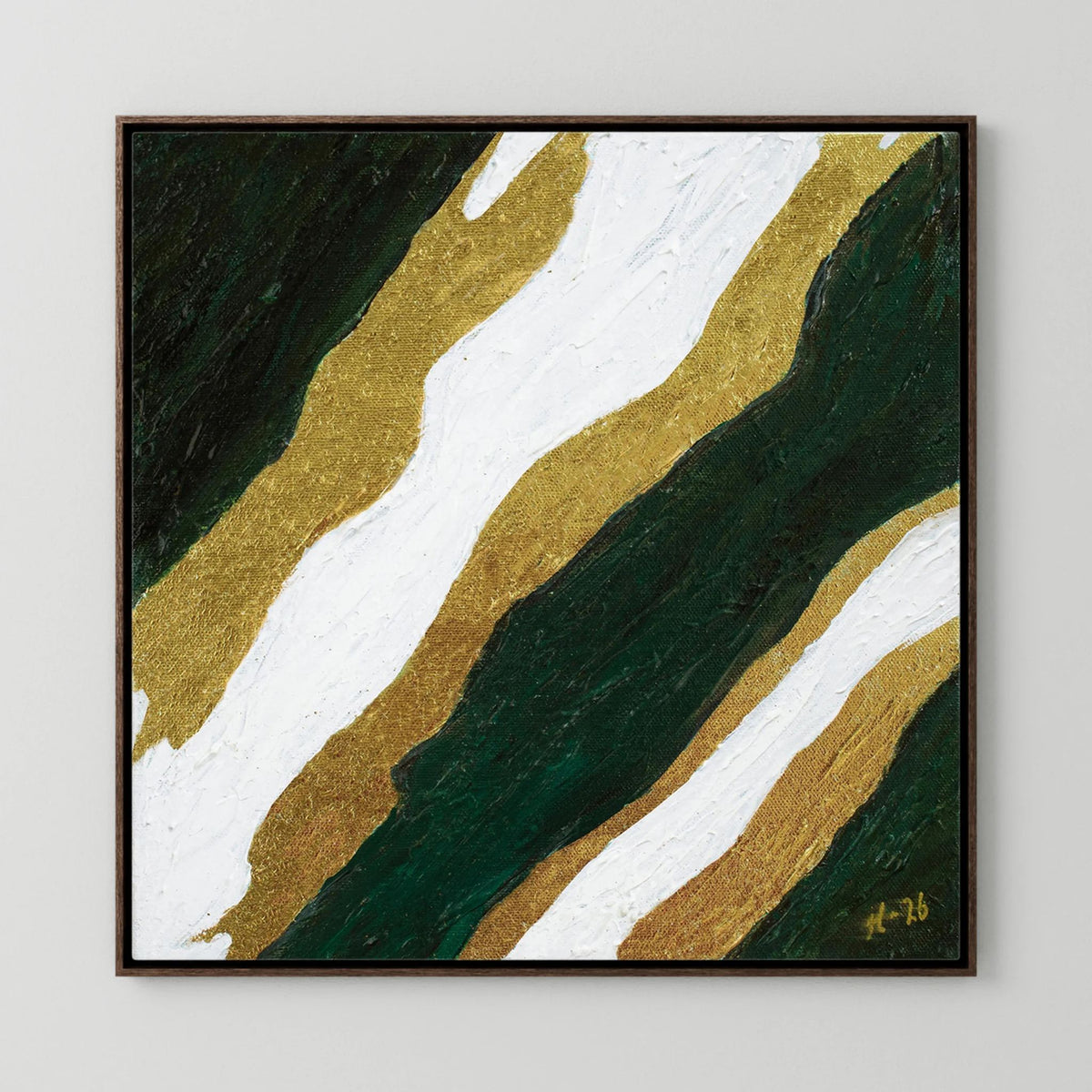 Canvas Print: "Green Current"