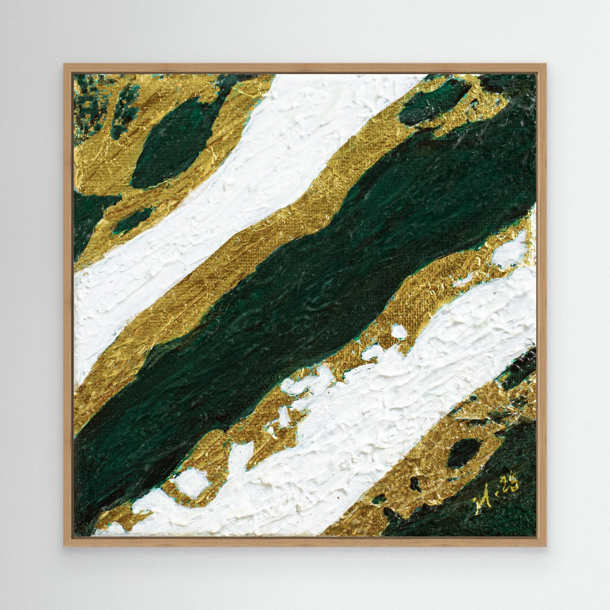 Canvas Print: "The Green Emerald"