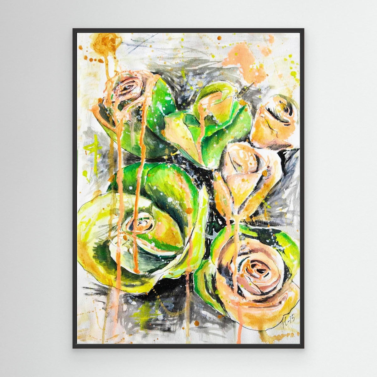 Canvas Print: " A green day"
