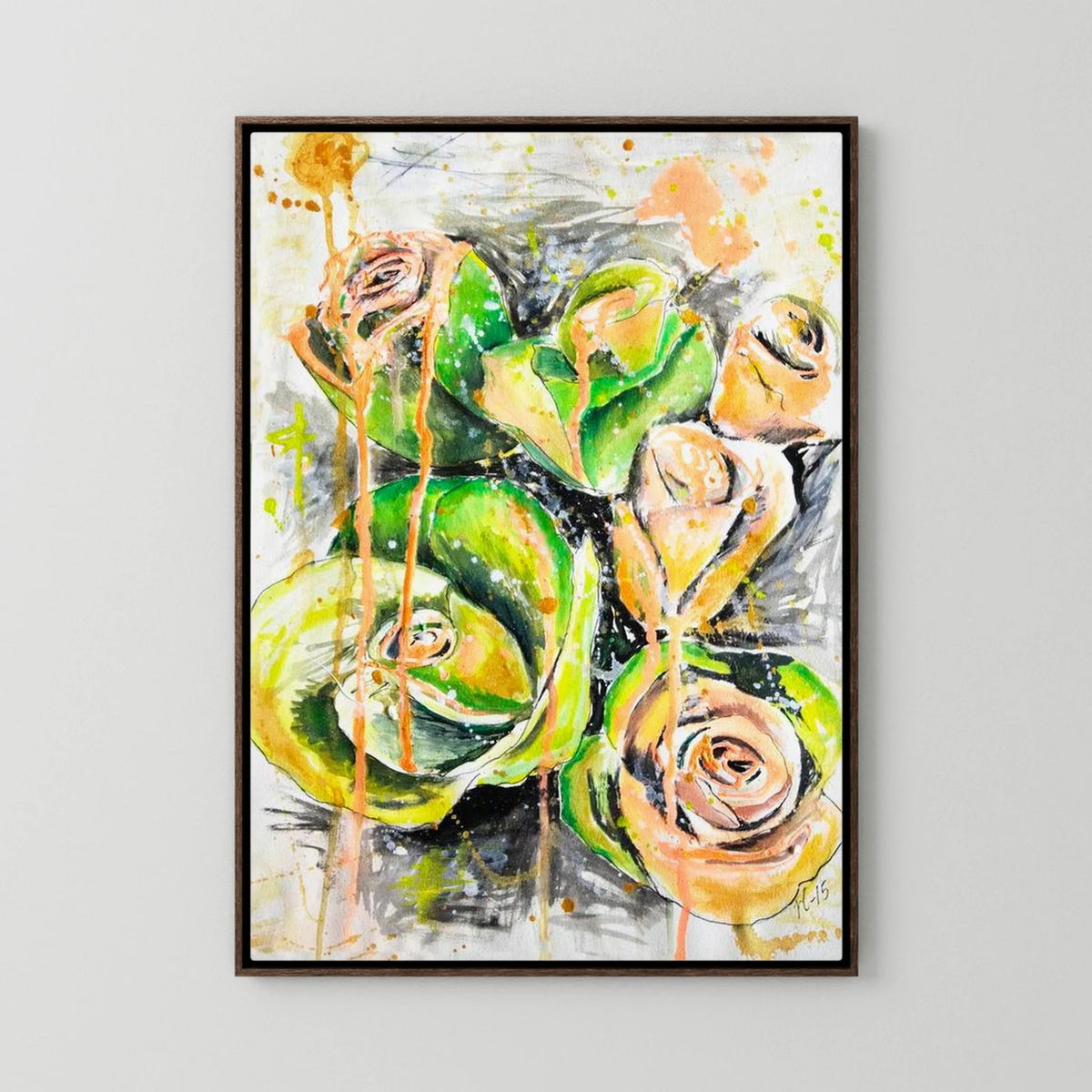 Canvas Print: " A green day"