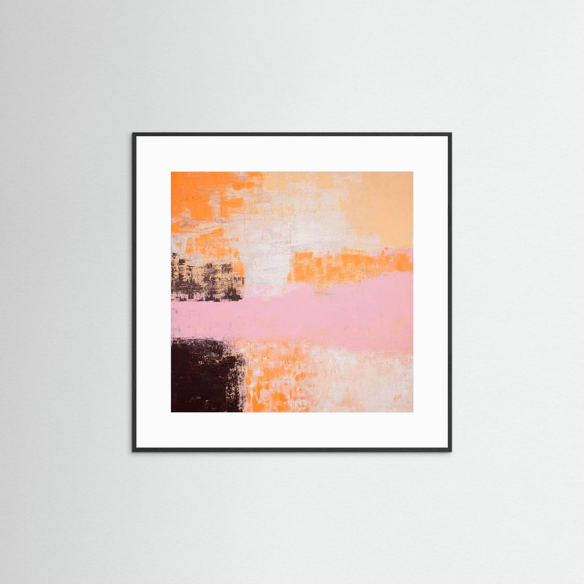 Fine Art Paper Print: "Coral Sunset"