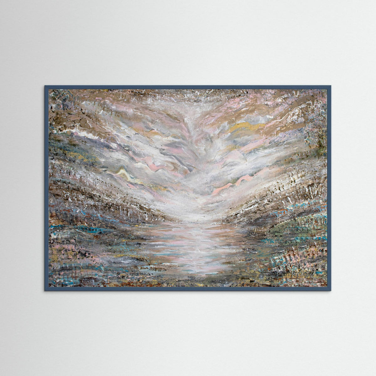 Fine Art Paper Print: "Shades of pink"
